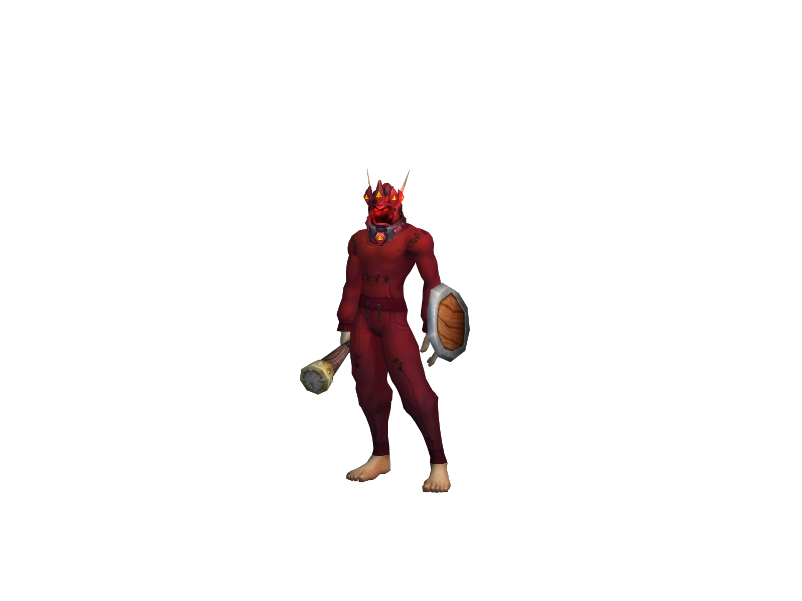 Mythero 3D character render