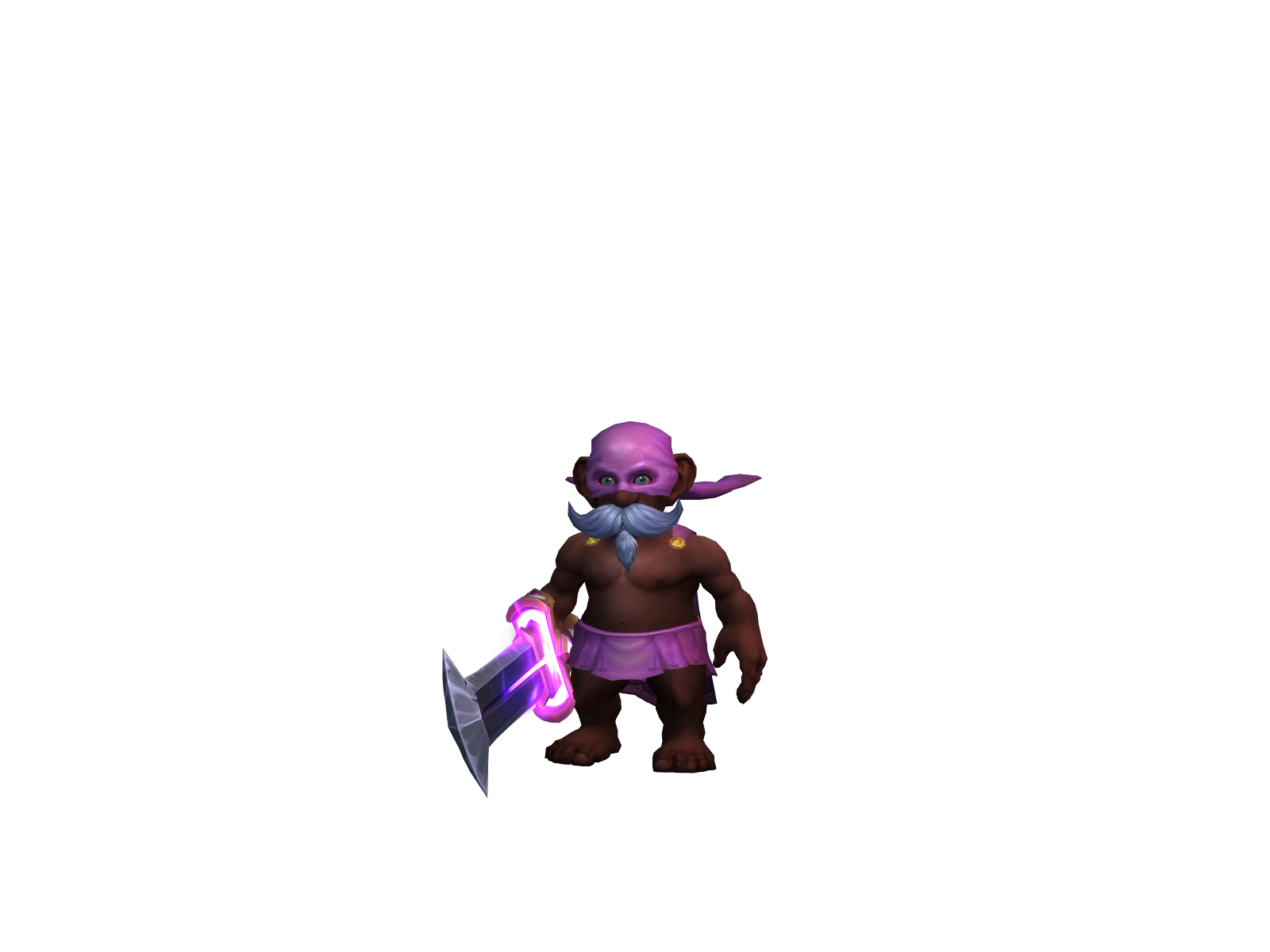 Wigglebilly 3D character render