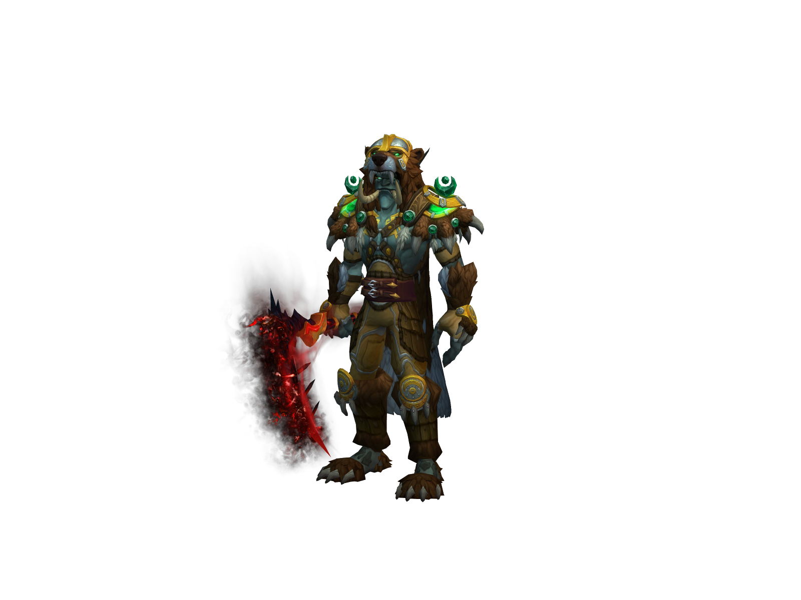 Voodoomy 3D character render