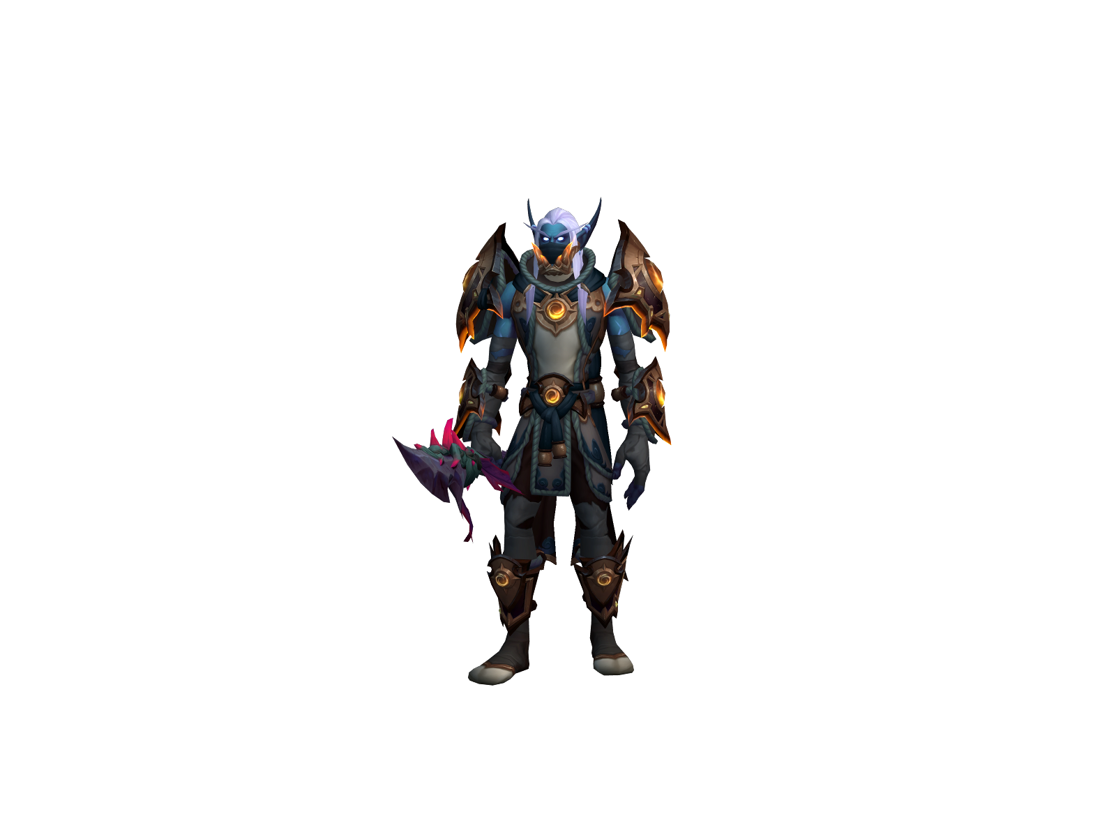 Monktastique 3D character render