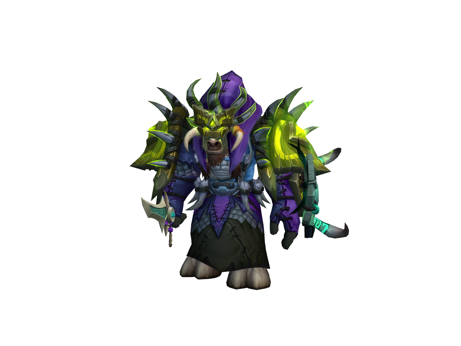 Mooac 3D character render