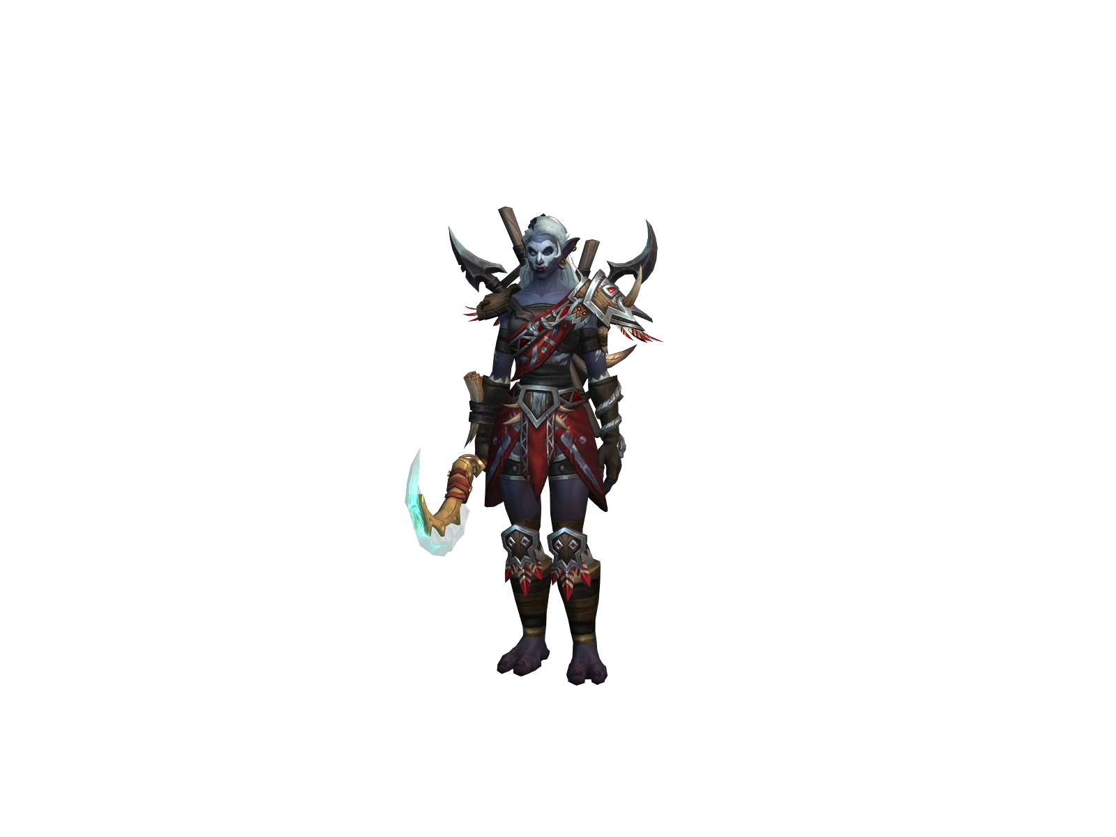 Mistyka 3D character render