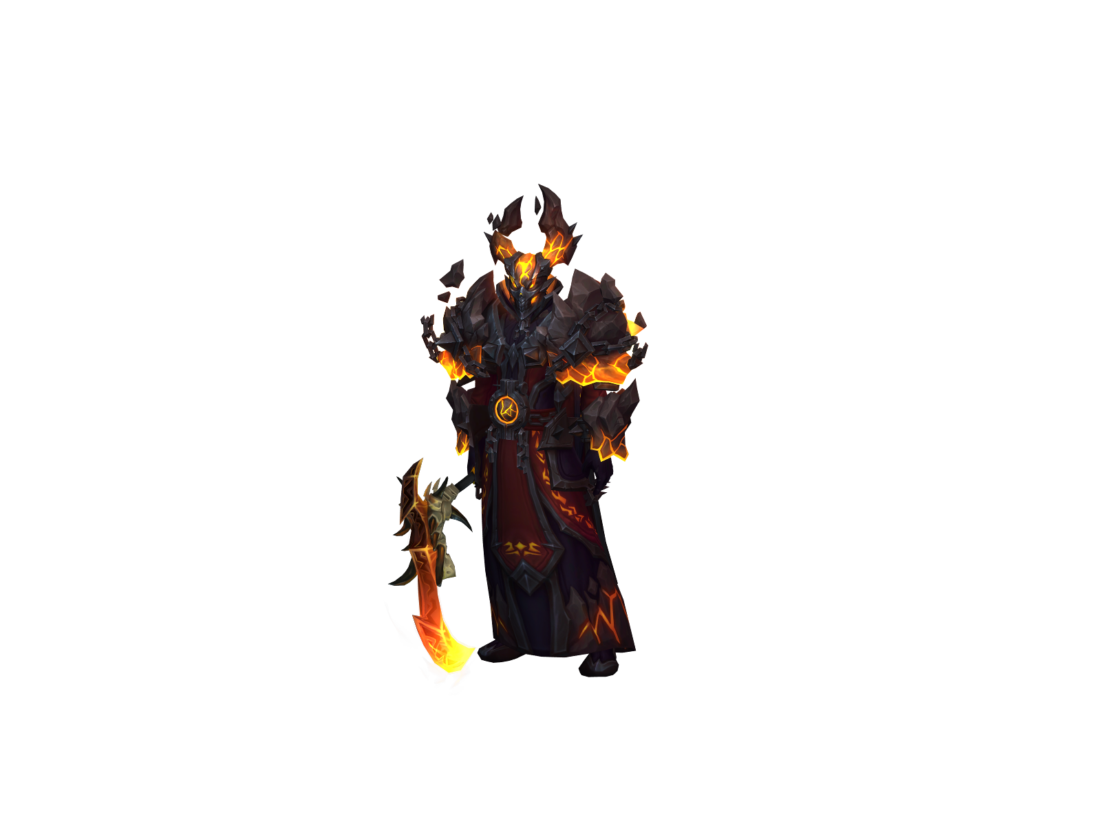 Bral 3D character render
