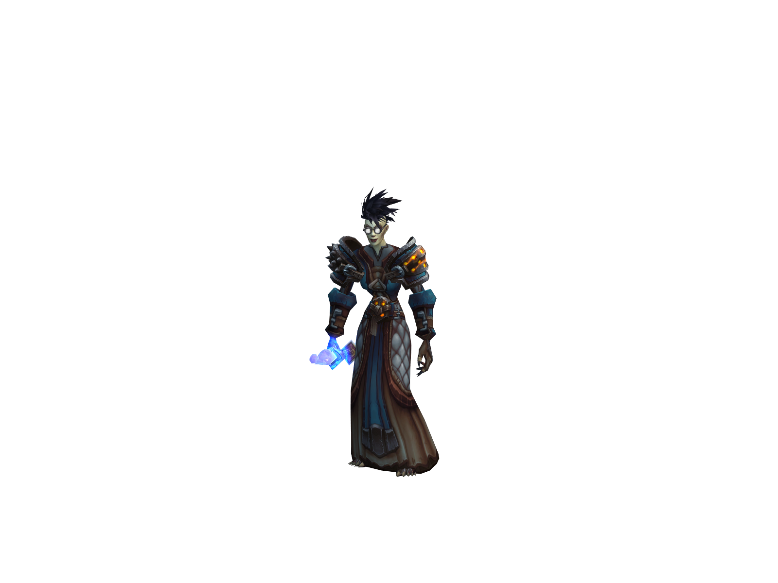 Fortetecher 3D character render