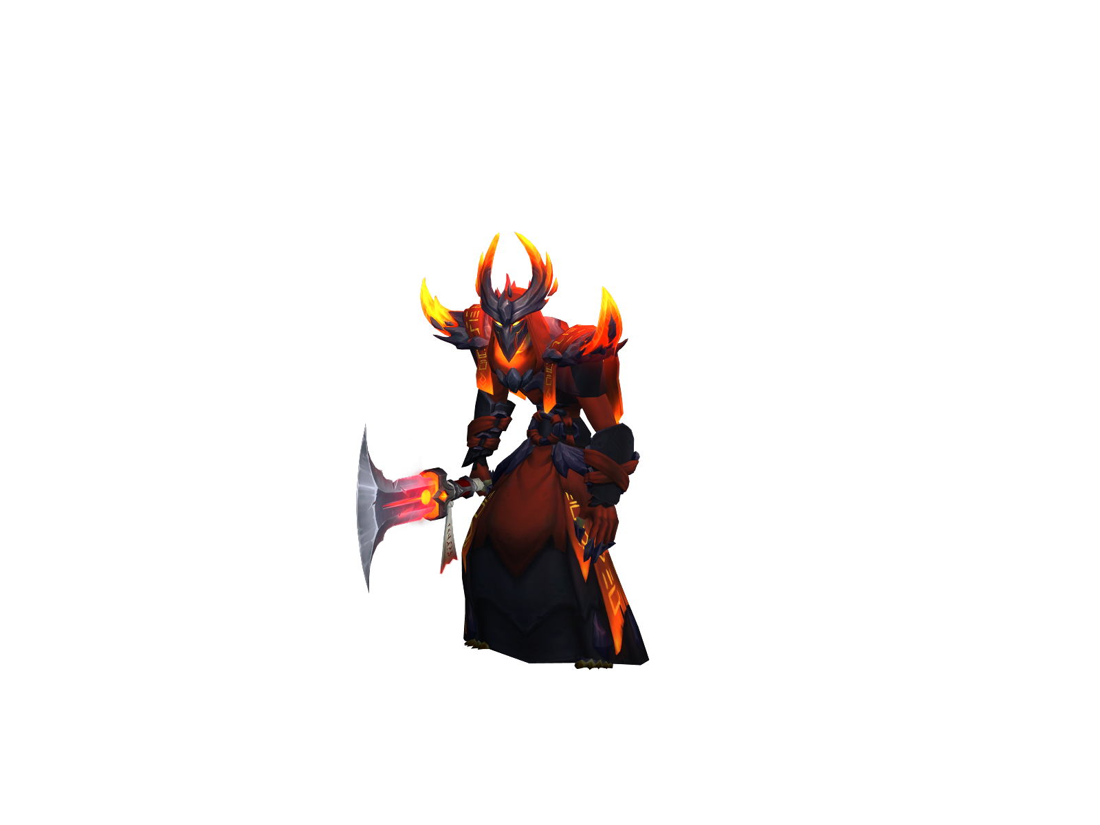 Hexx 3D character render