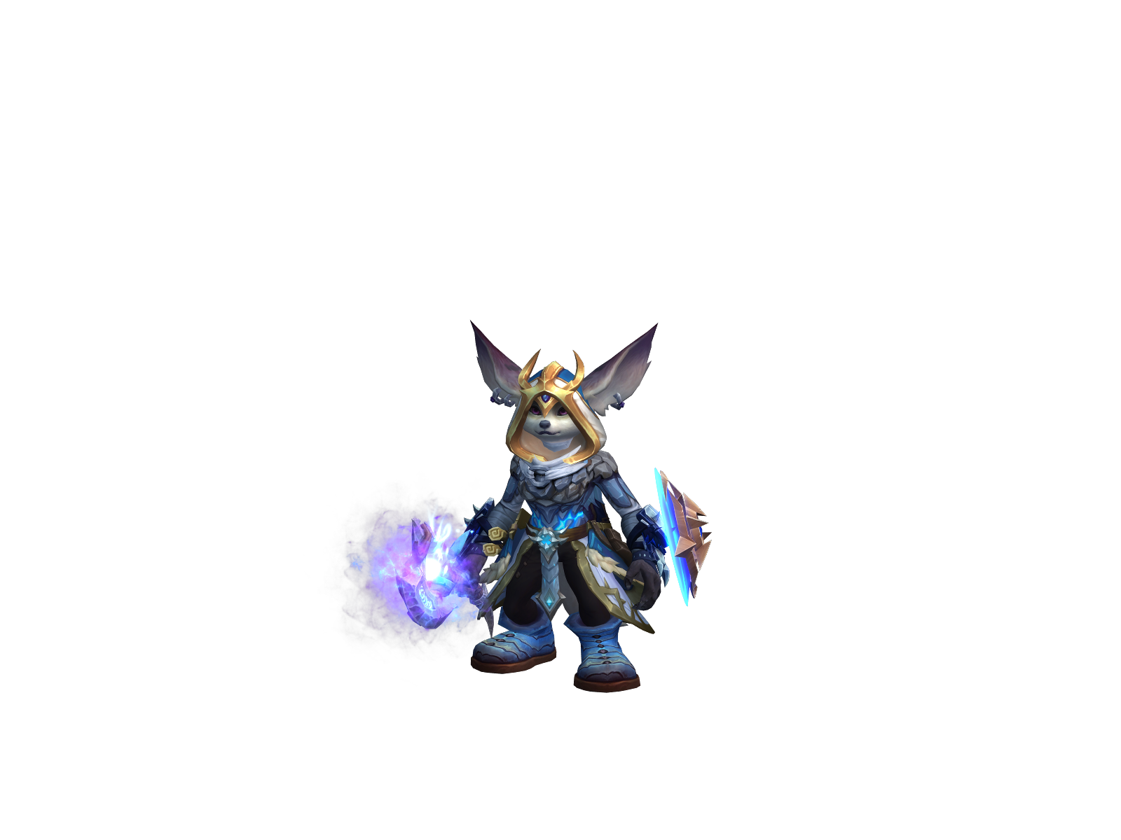 Fluffnstuff 3D character render