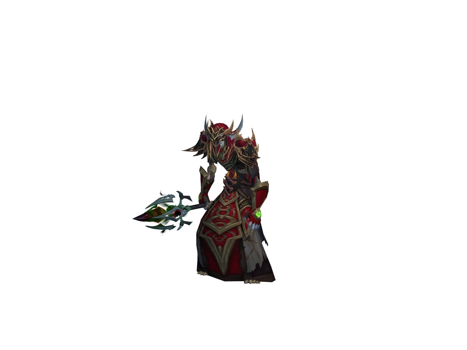 Bealzabuba 3D character render