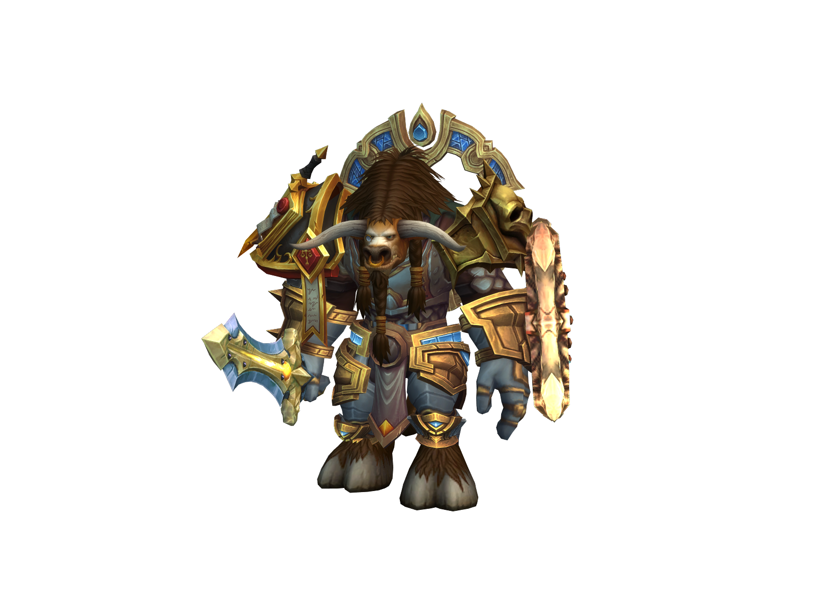 Hitabull 3D character render