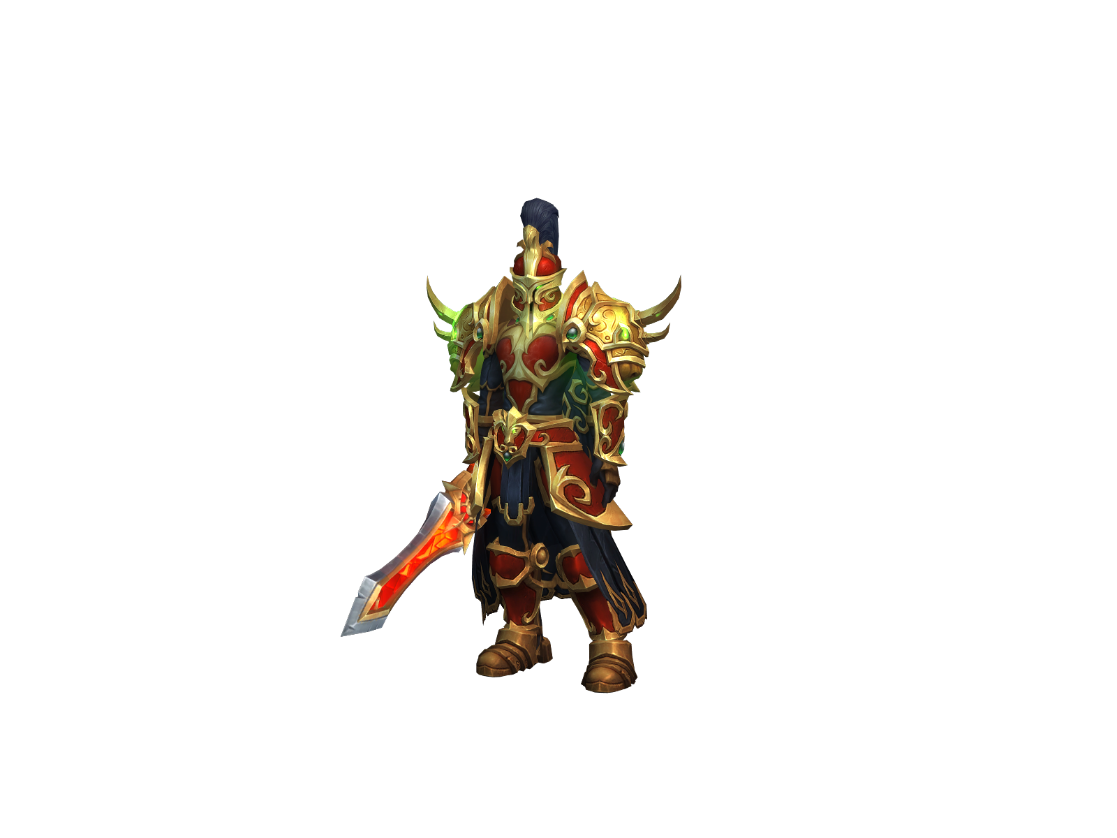 Lafarien 3D character render