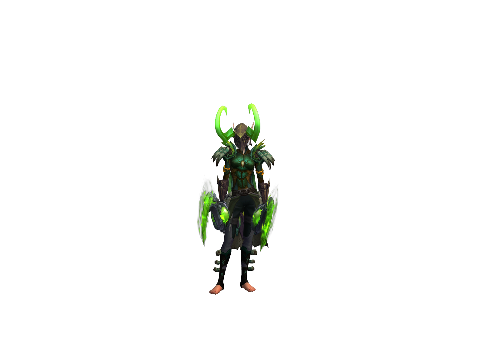 Rivee 3D character render