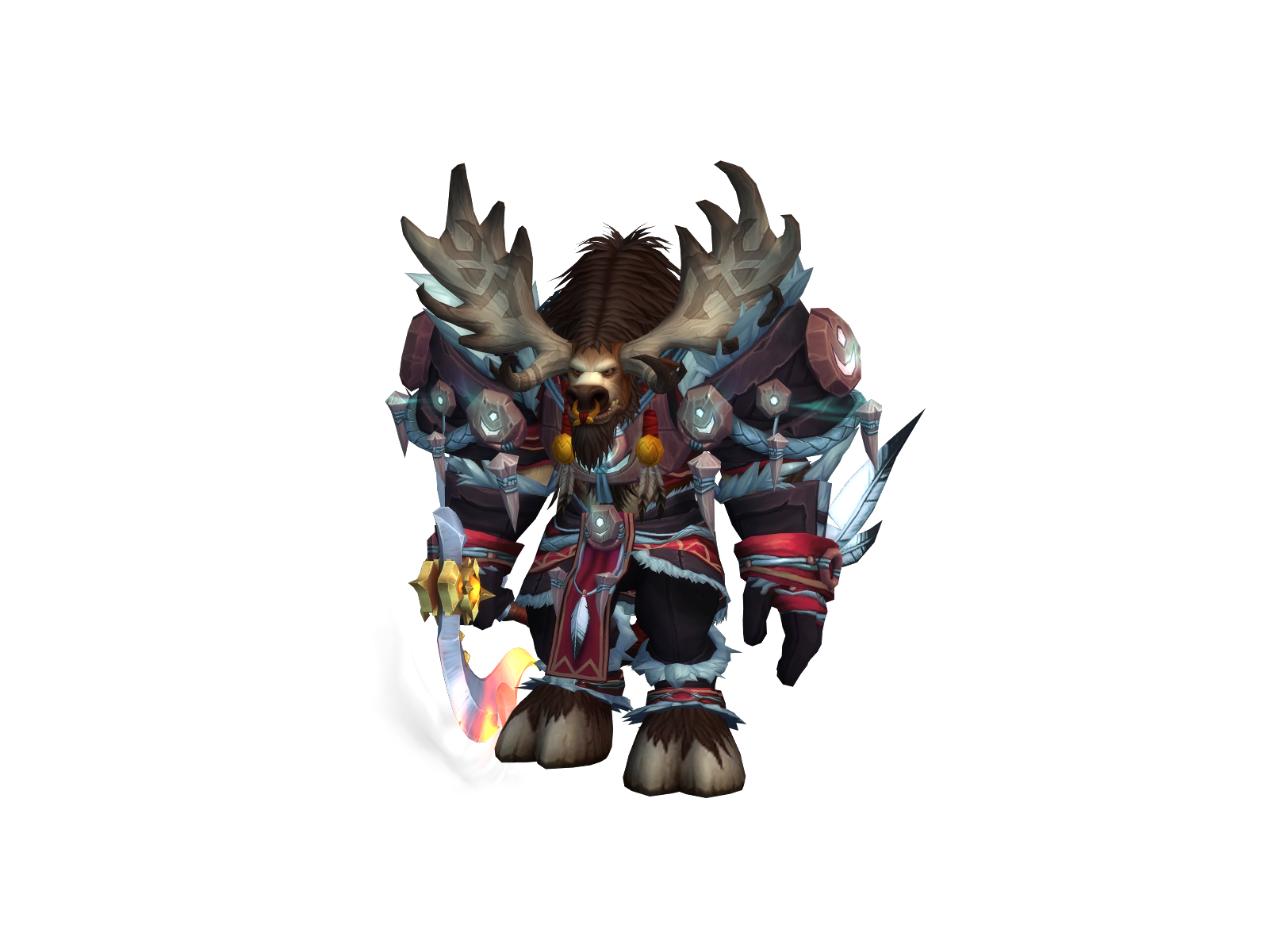 Braviel 3D character render