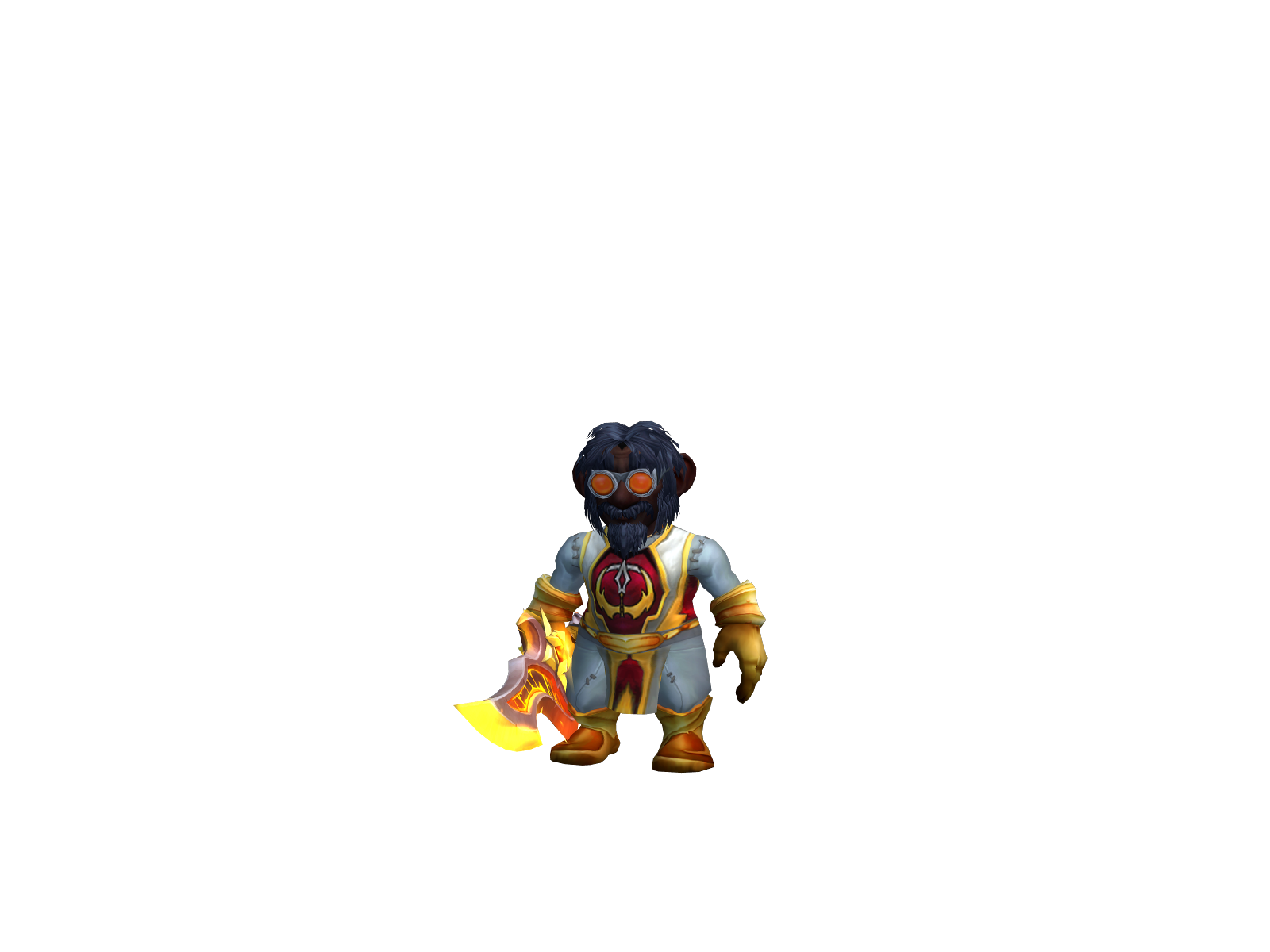 Gerwar 3D character render