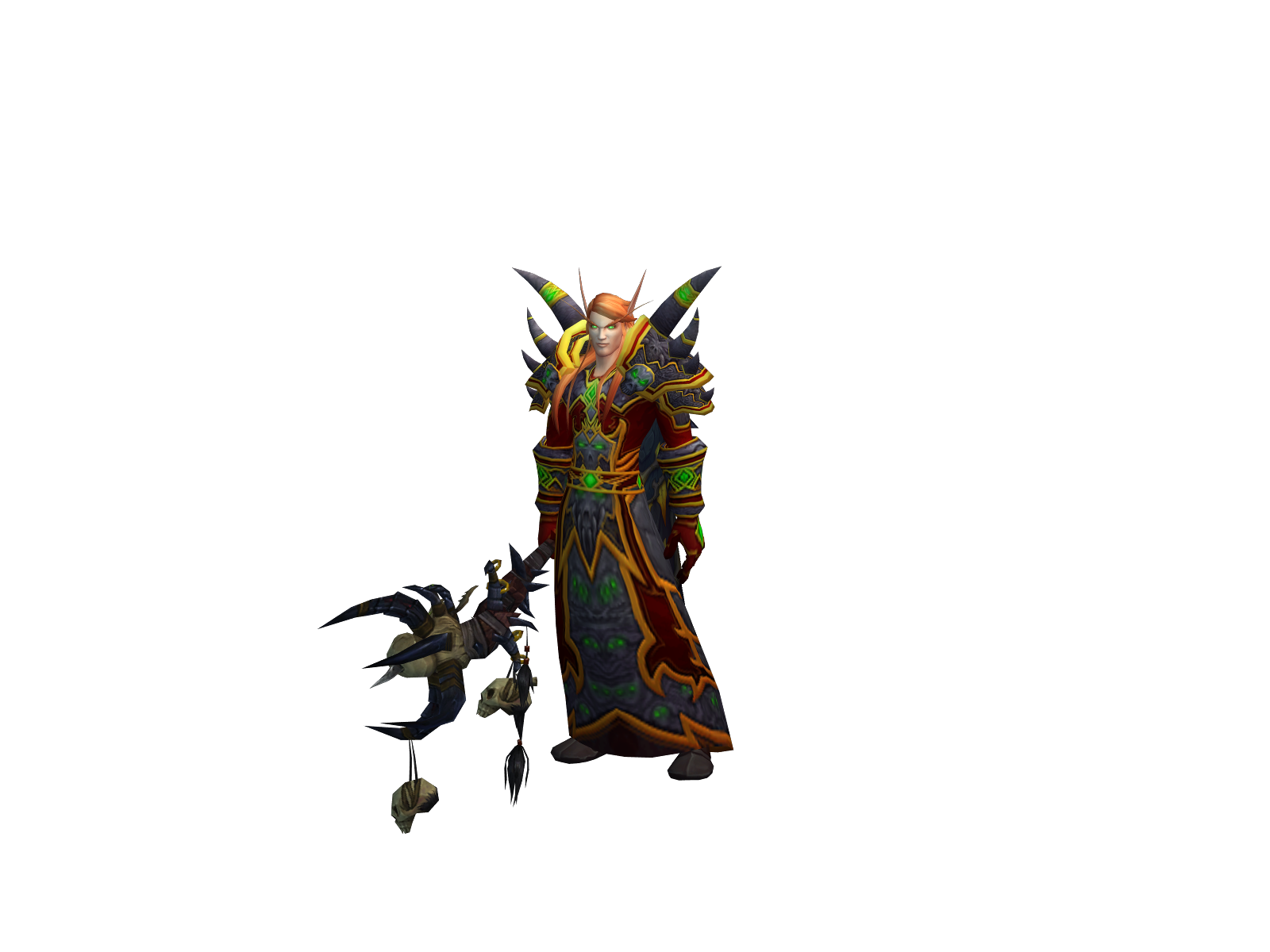 Rekensha 3D character render