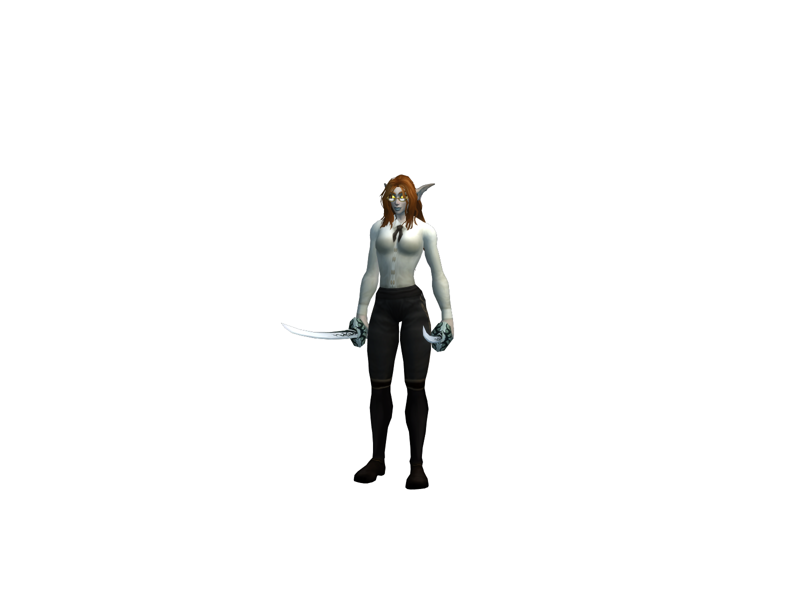 Clicked 3D character render