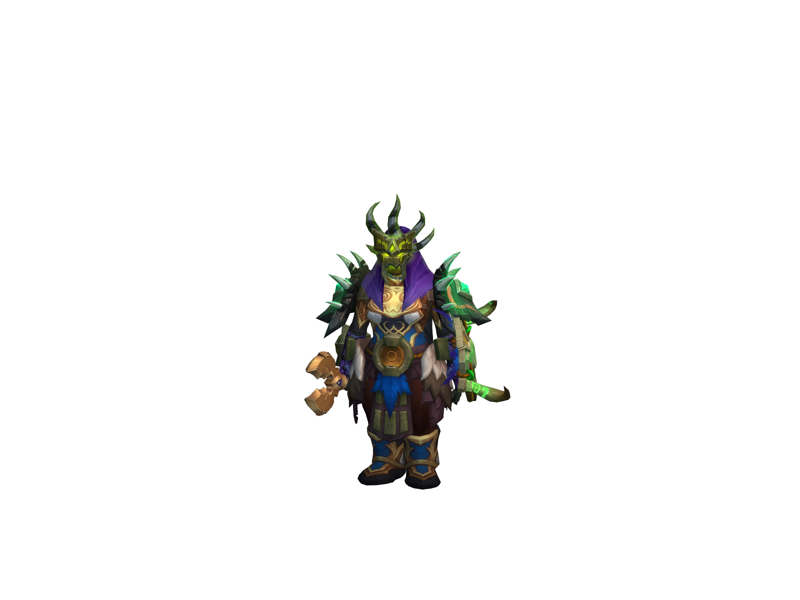 Shây 3D character render