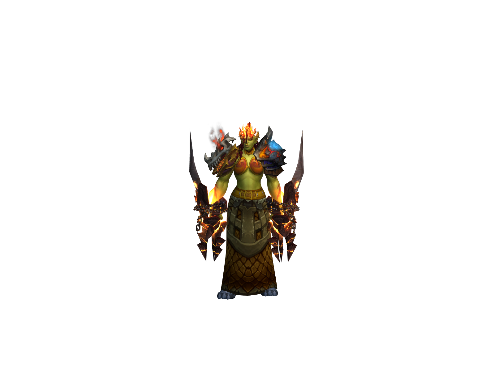 Mesmer 3D character render