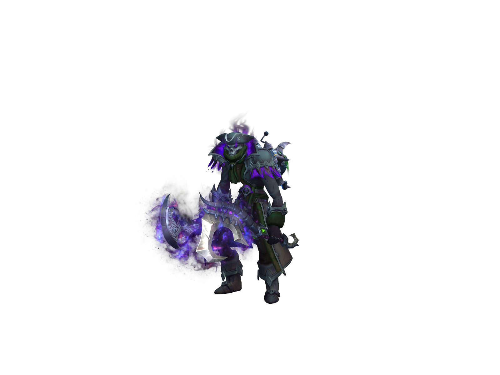 Bonebeard 3D character render