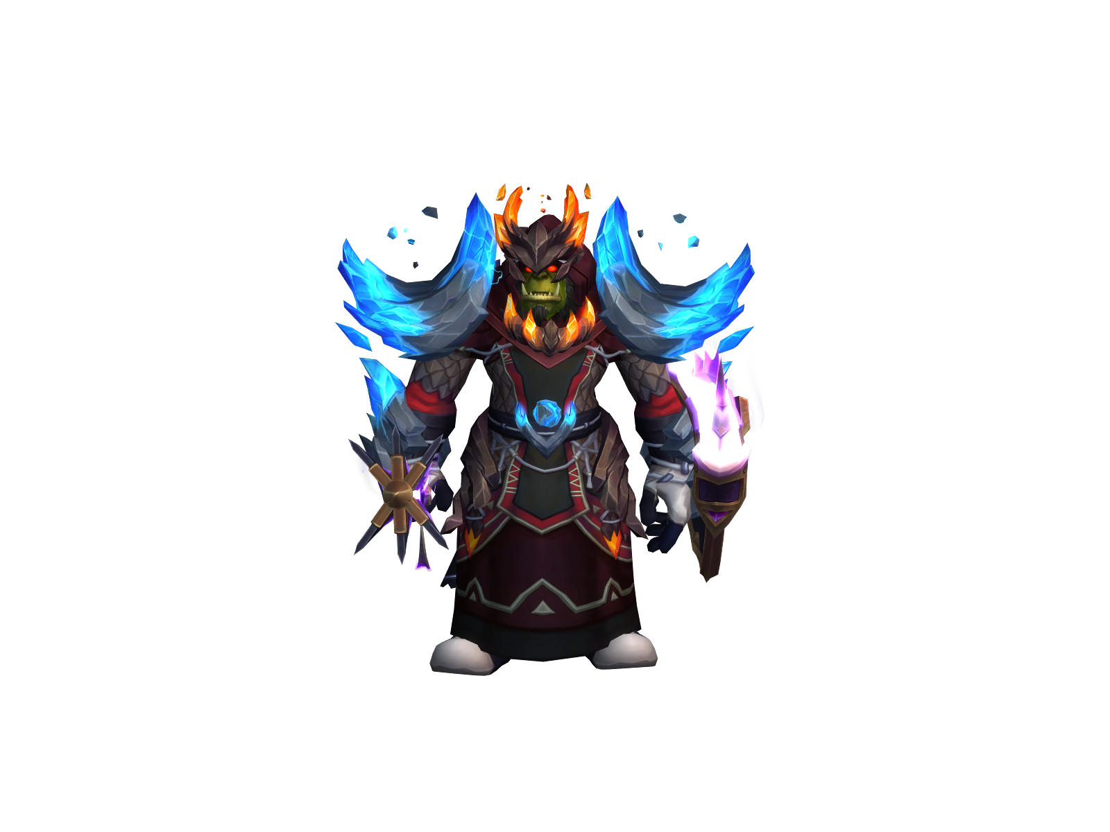 Sengar 3D character render