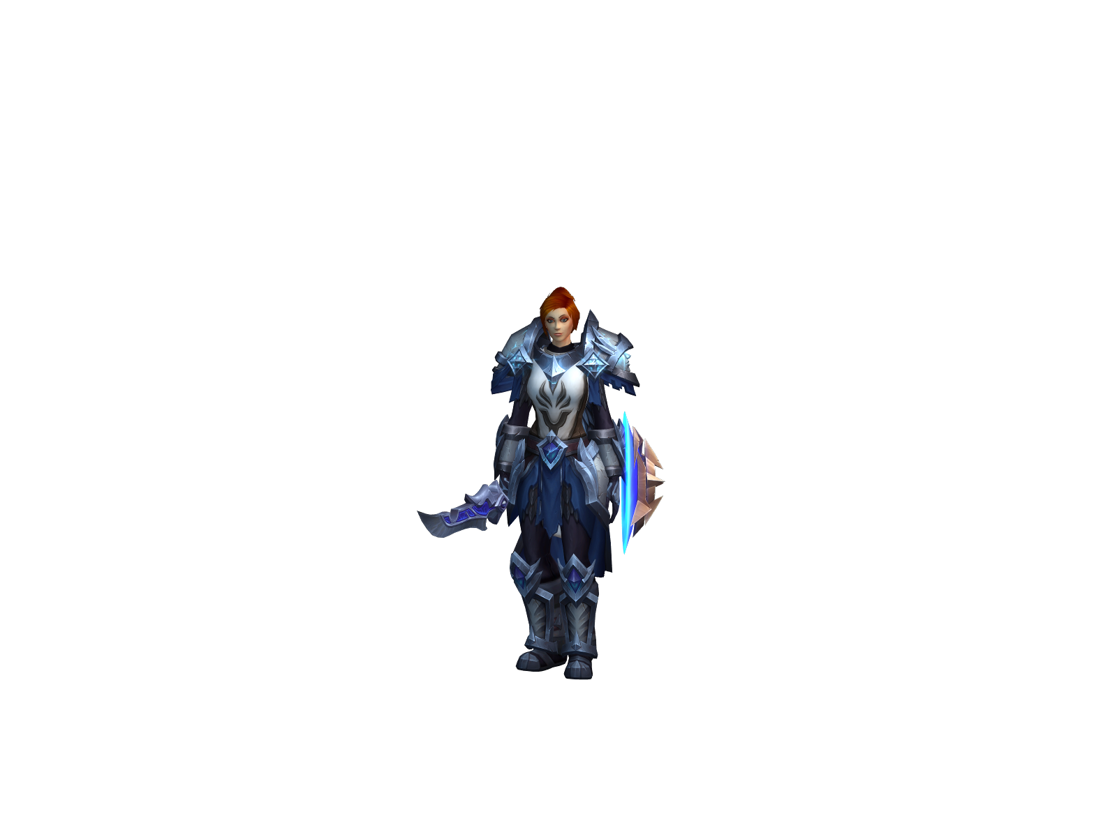 Vexya 3D character render