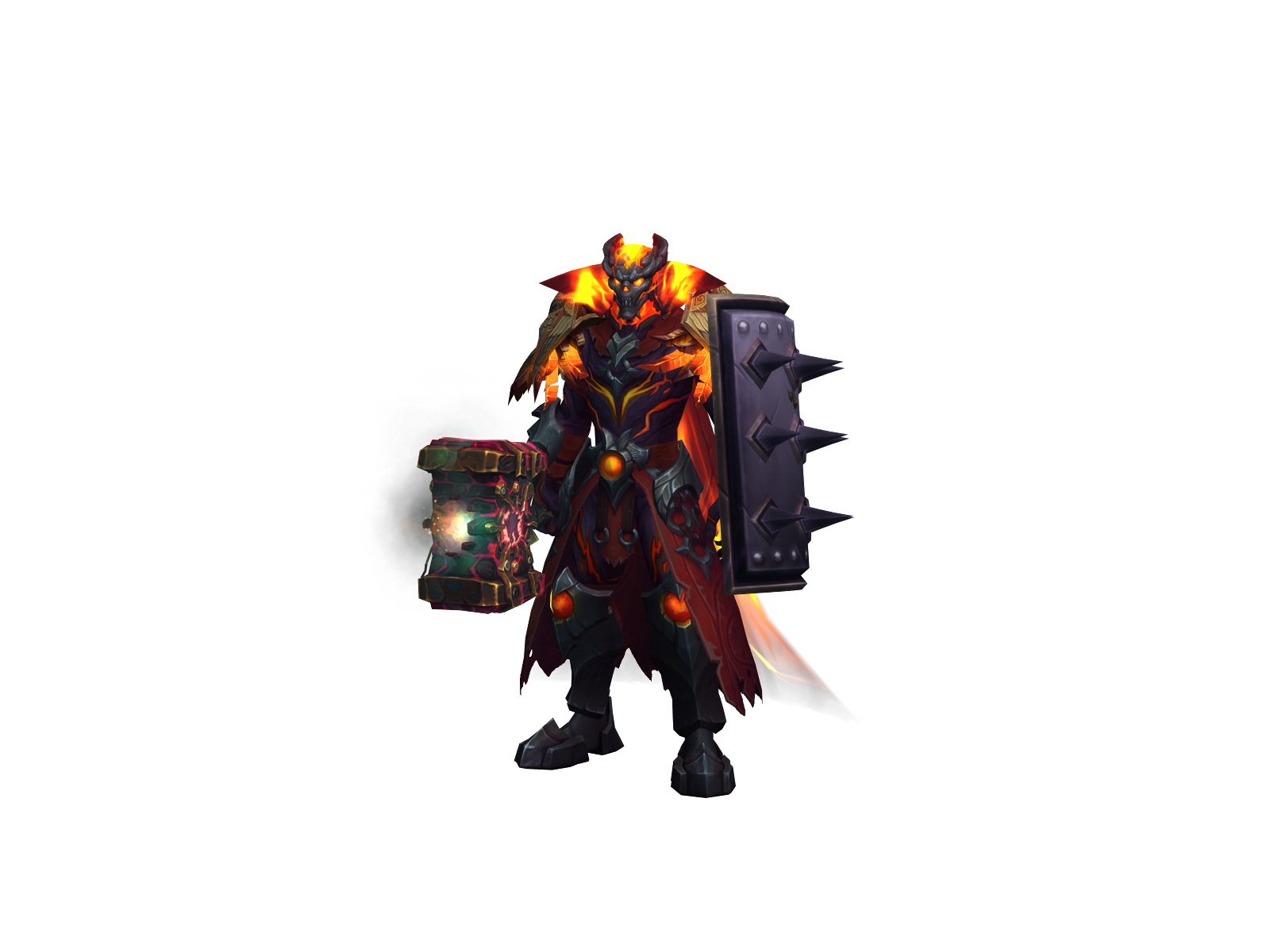 Rocknsham 3D character render