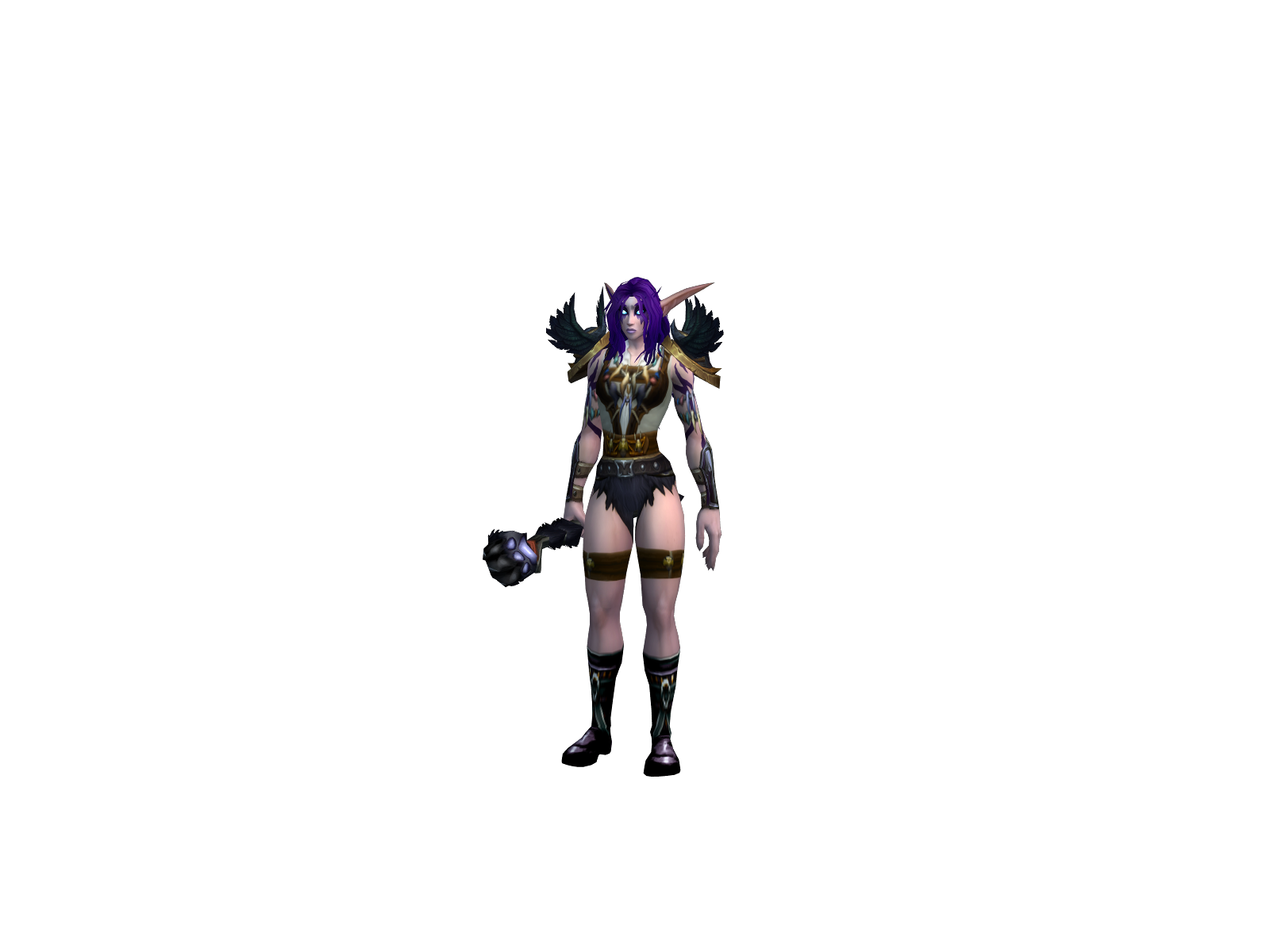 Deshen 3D character render