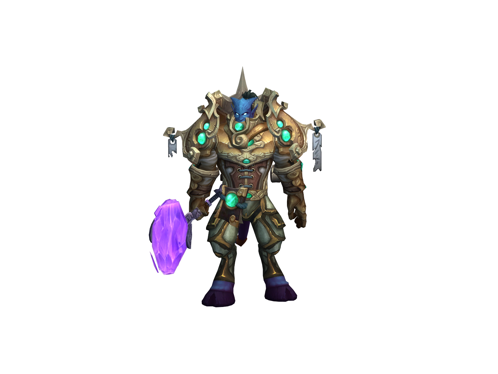 Xaquaam 3D character render