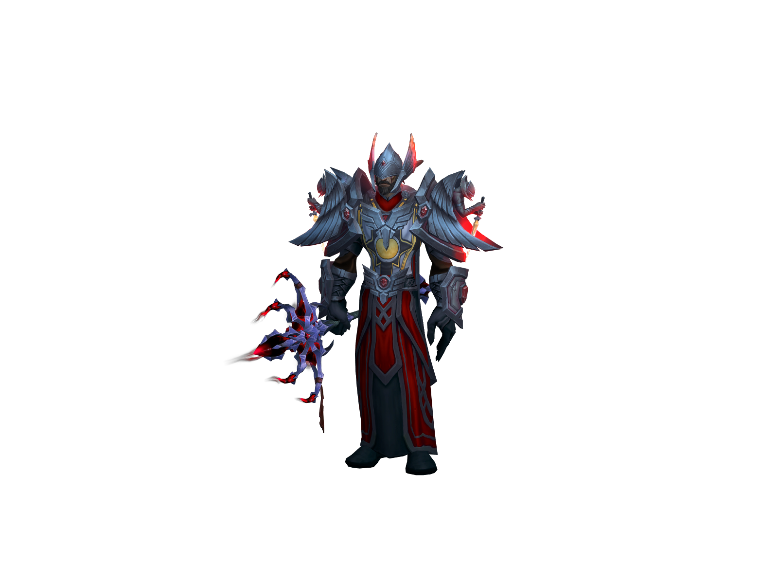 Biggunsaint 3D character render