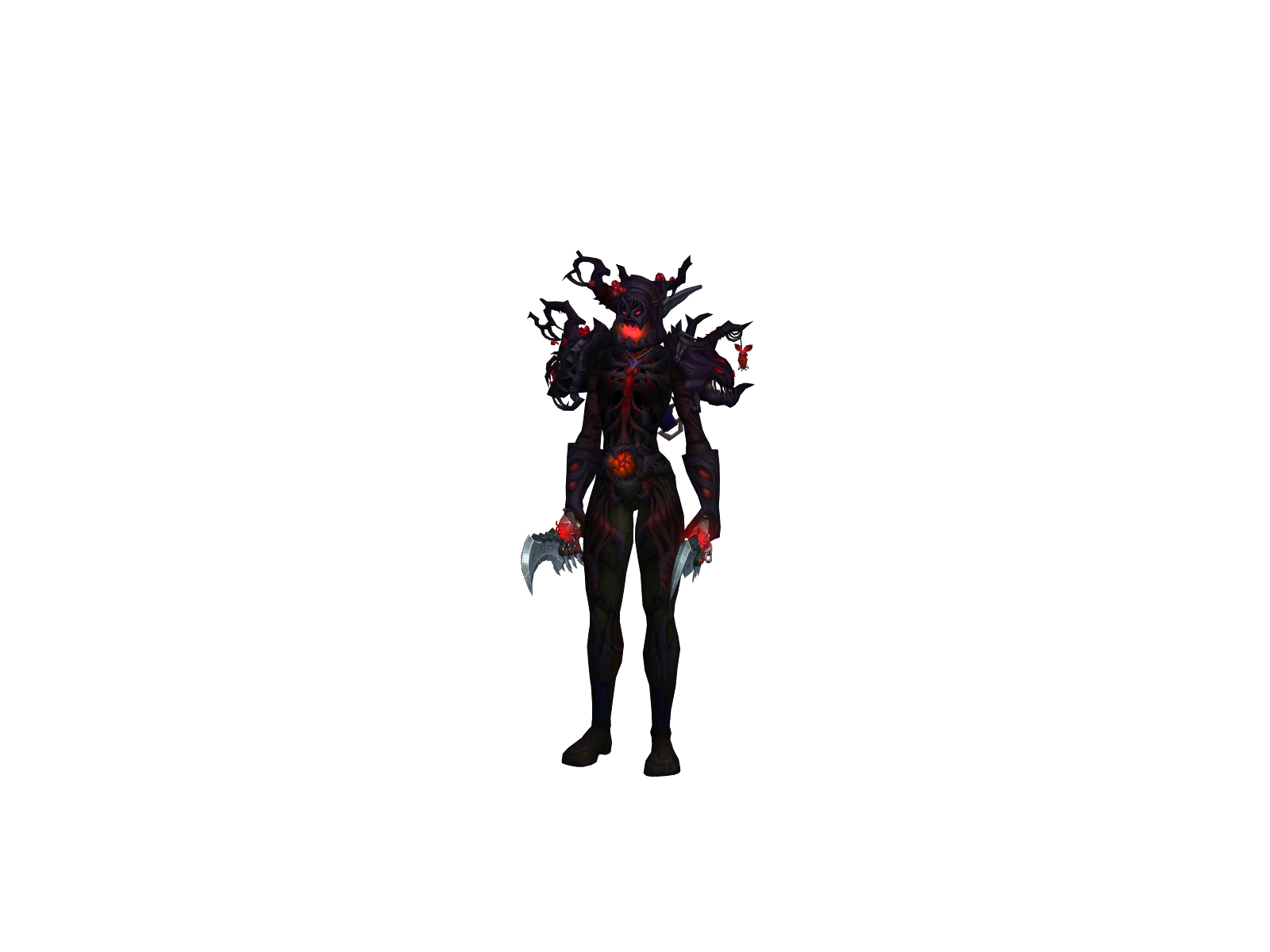 Necrostabs 3D character render