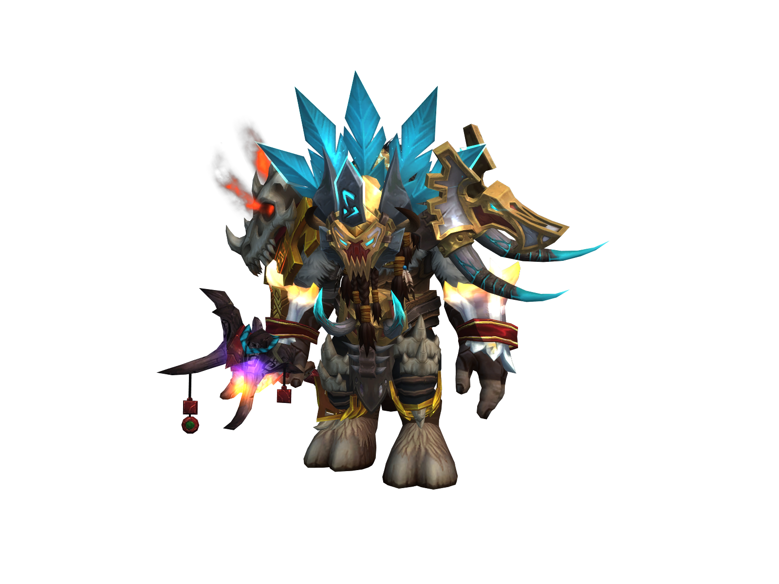 Shockemilk 3D character render