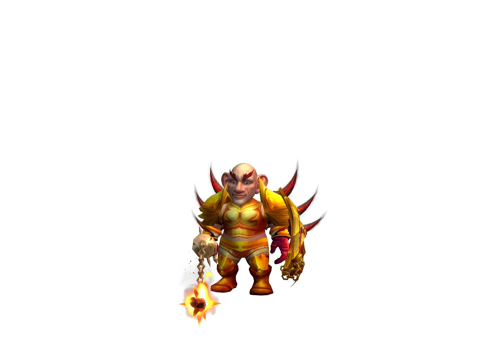 Radwar 3D character render