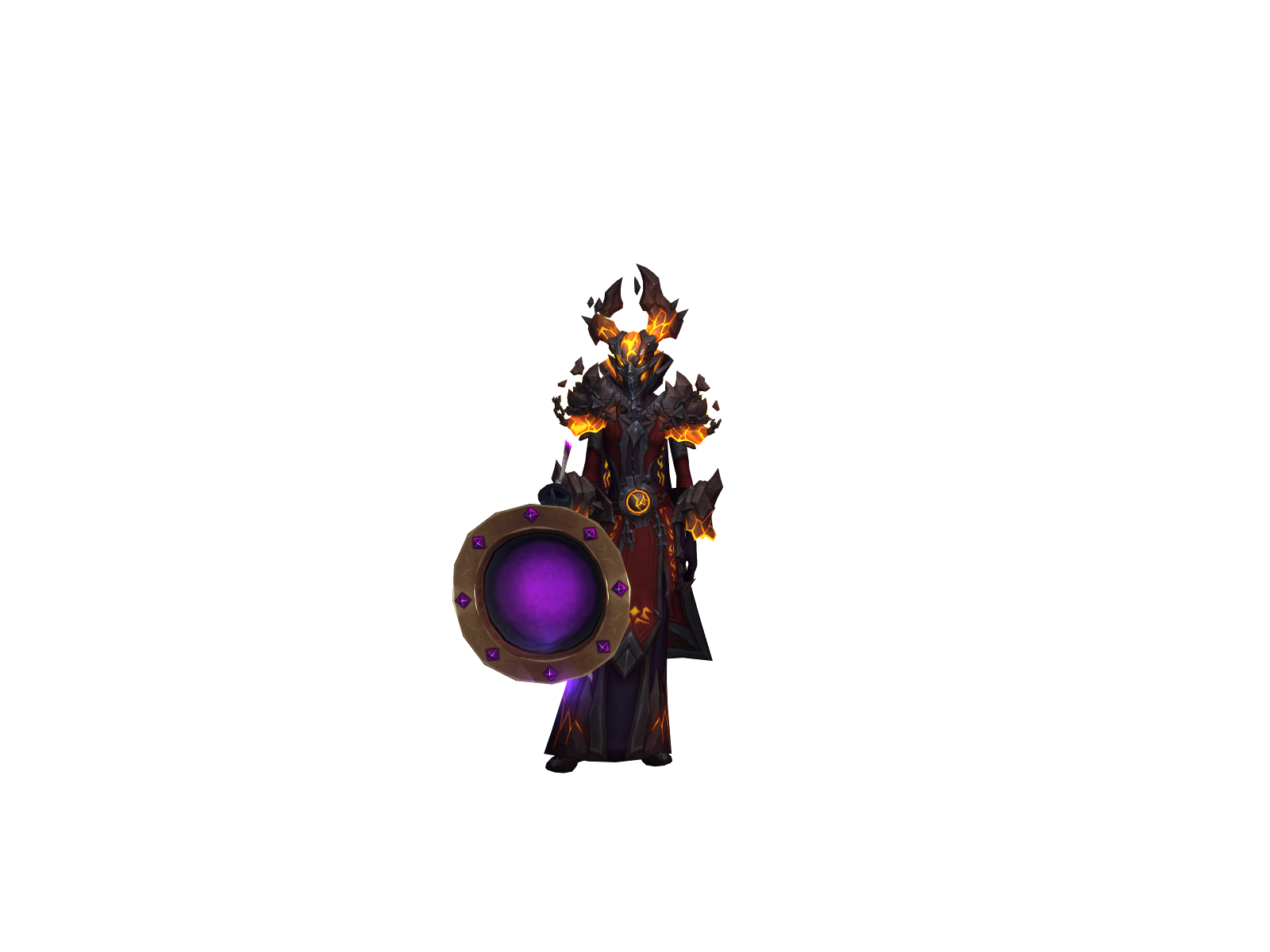 Maziken 3D character render