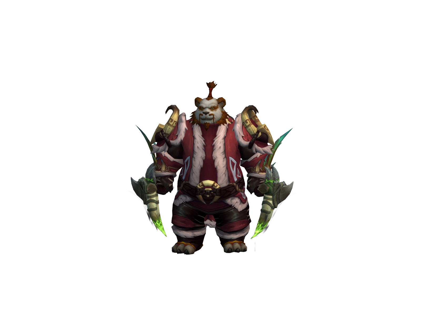 Hungfu 3D character render