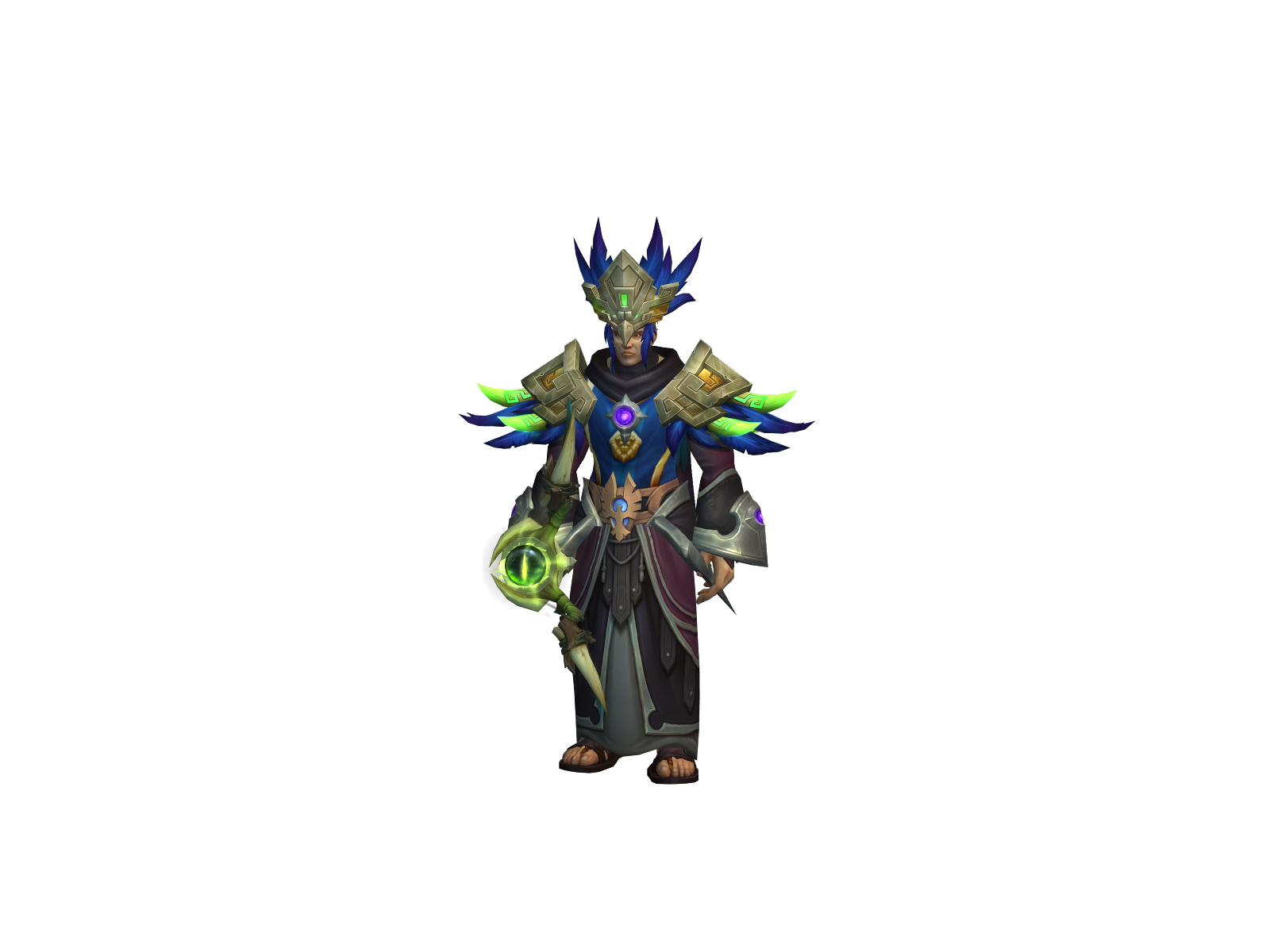 Akosha 3D character render