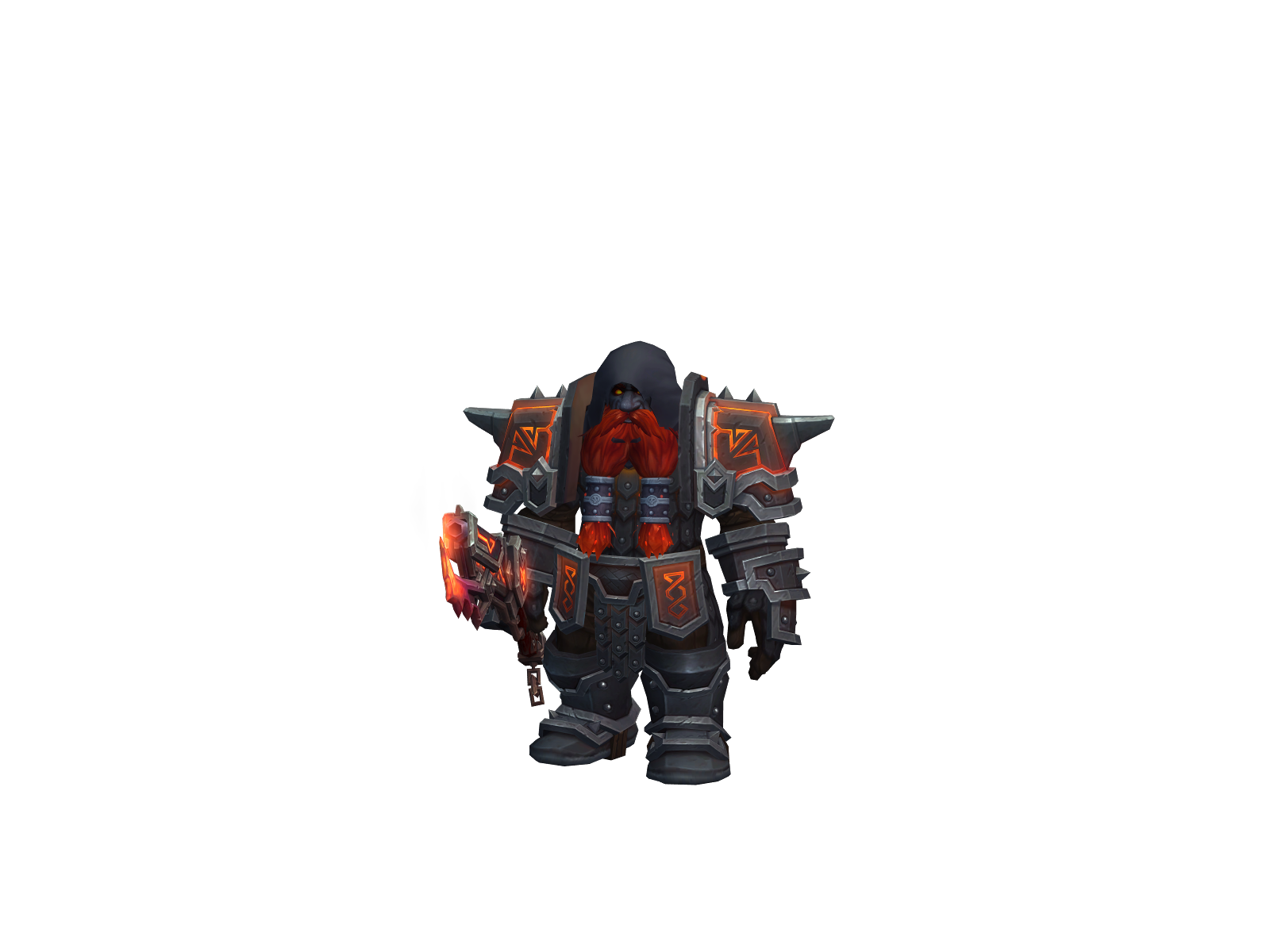 Burntmebeard 3D character render