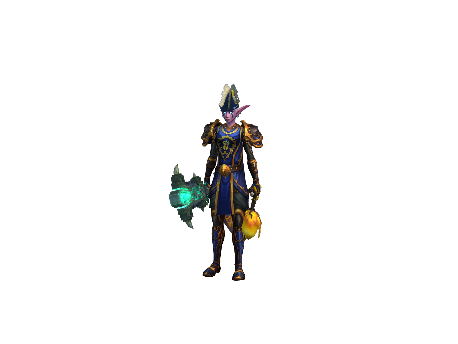 Fuzzie 3D character render