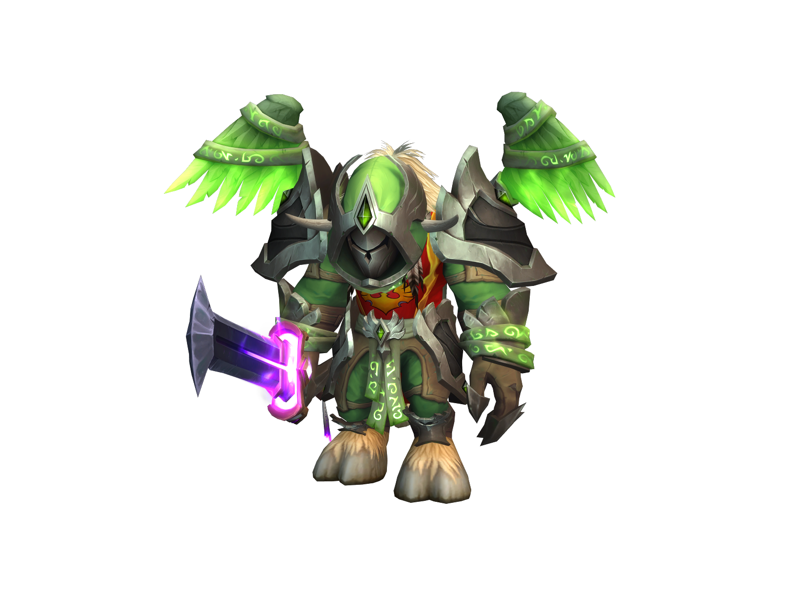 Bulgelacker 3D character render