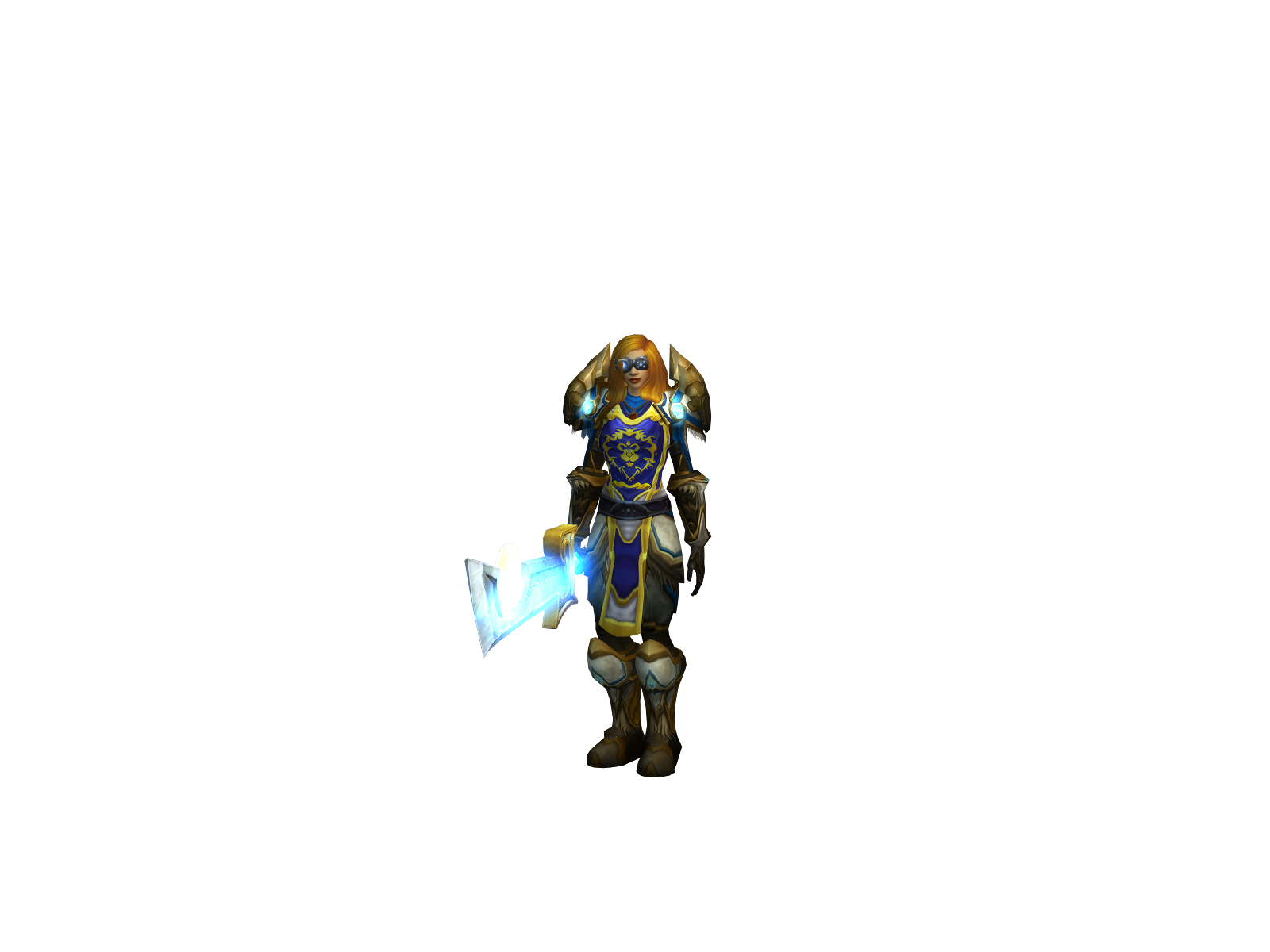 Hóustón 3D character render