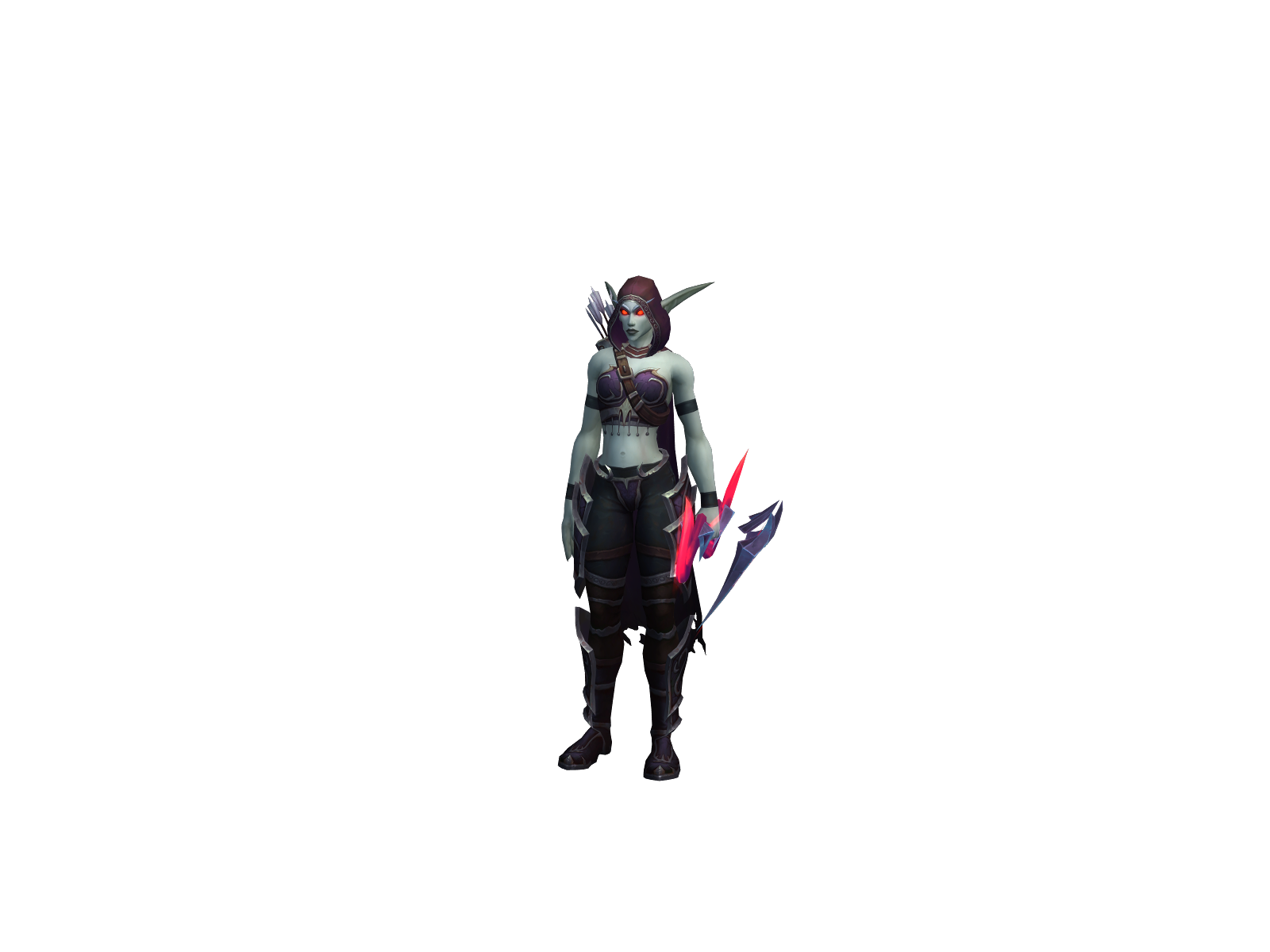 Gatherer 3D character render