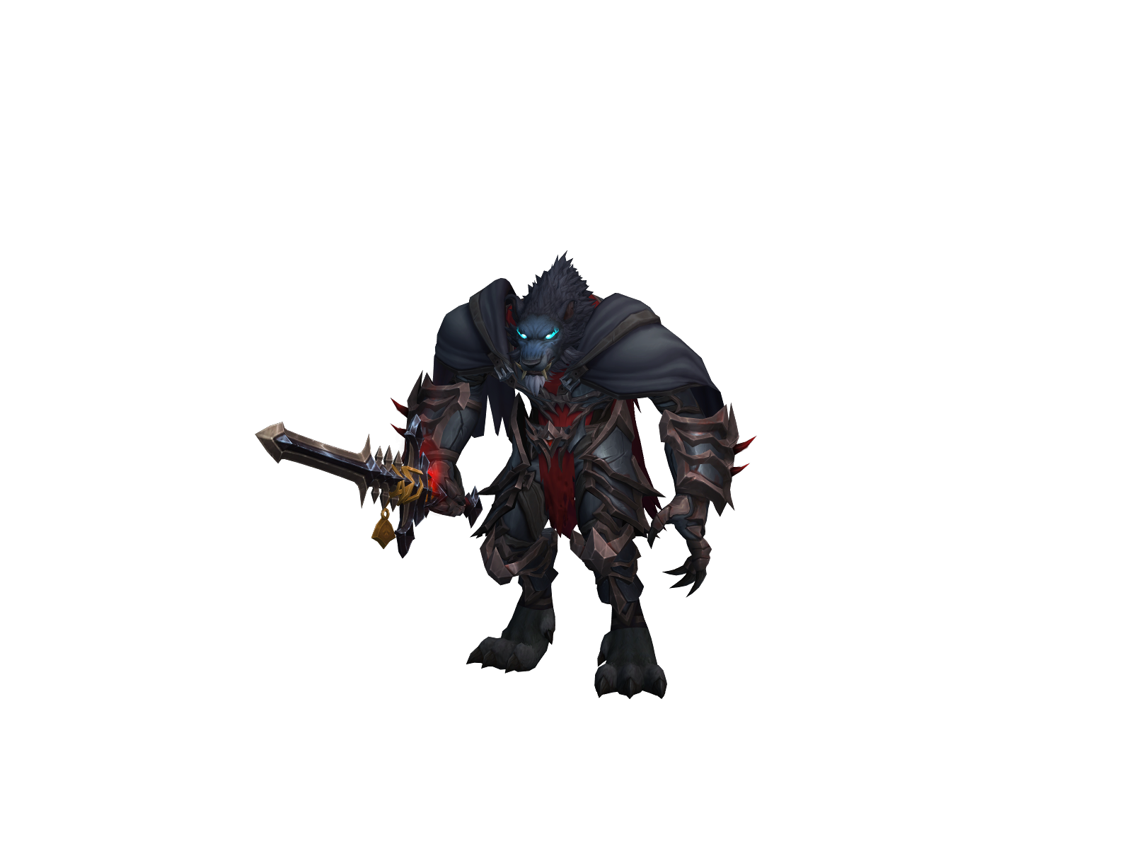 Baulder 3D character render