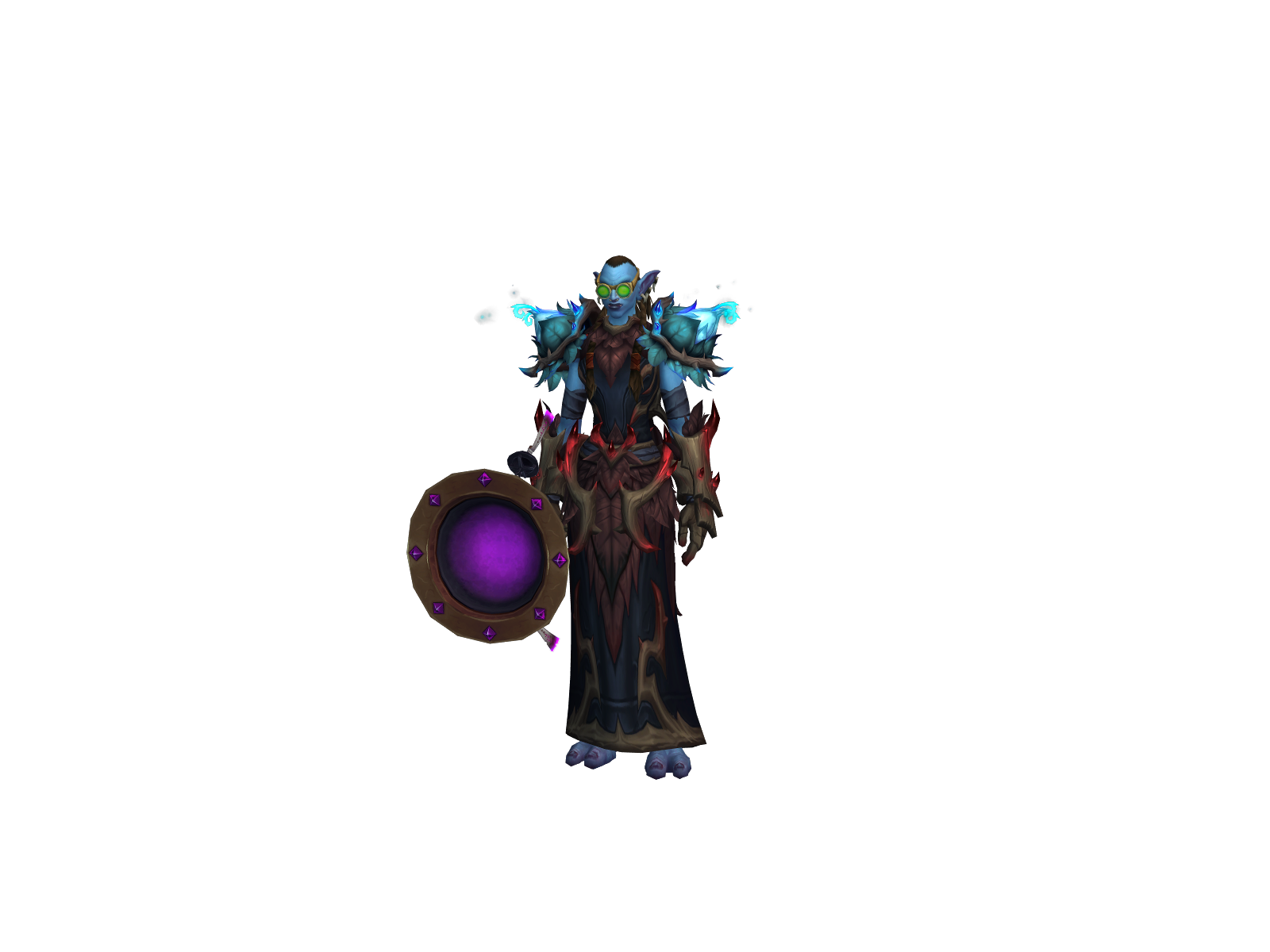 Olivía 3D character render