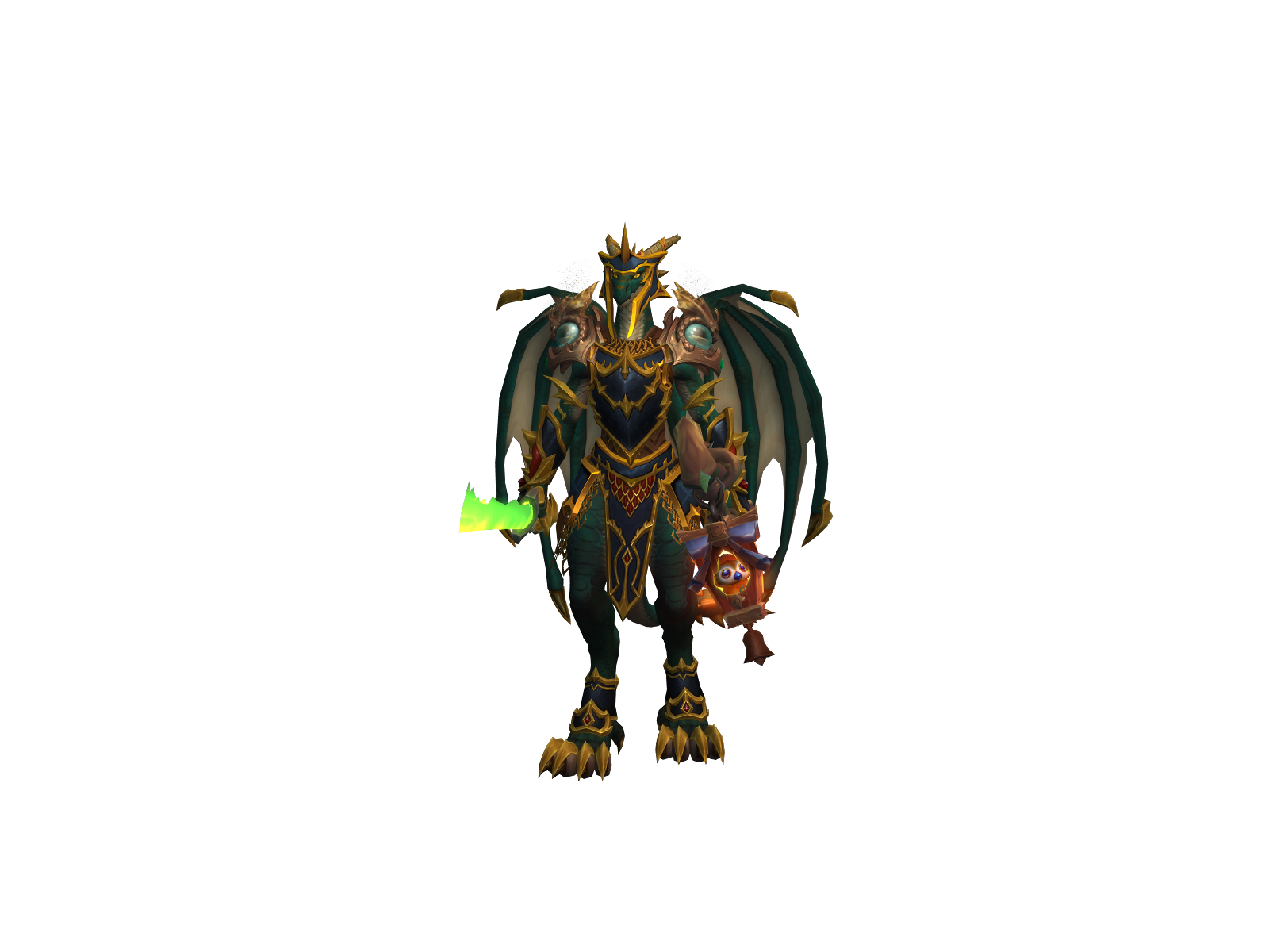 Azdraka 3D character render