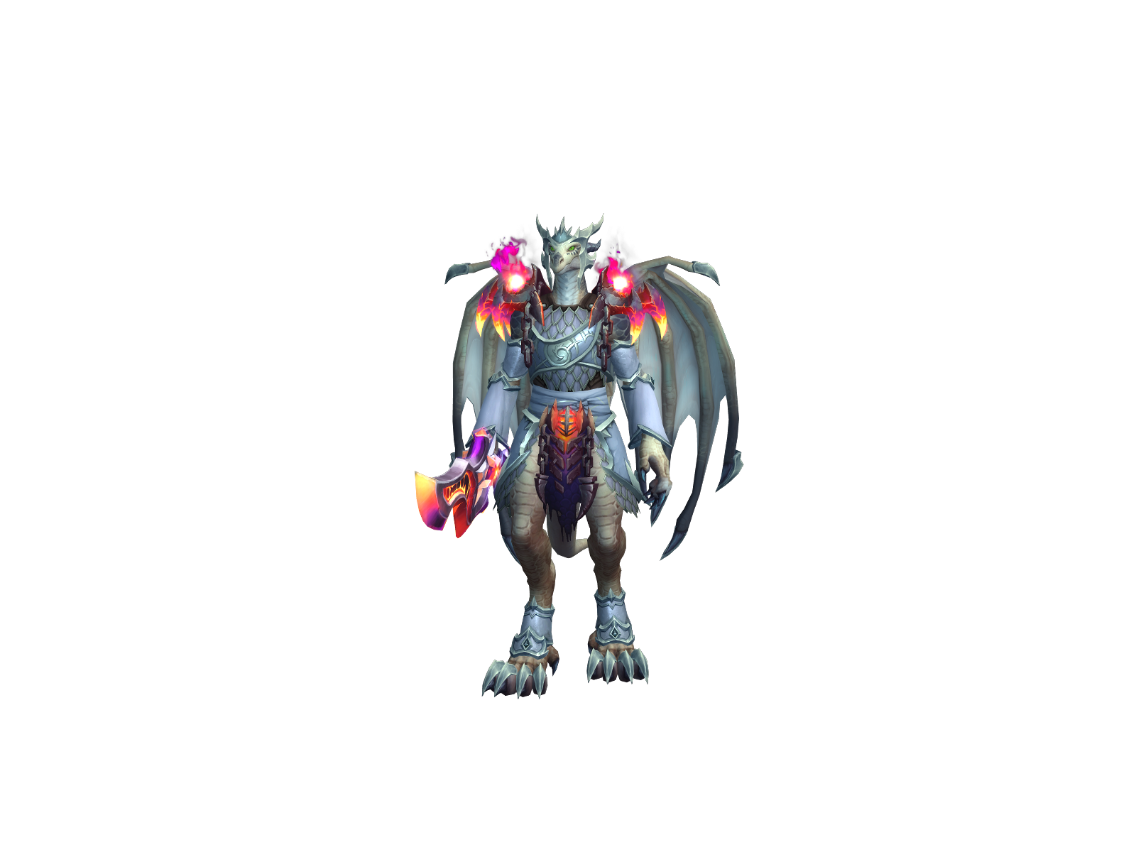 Holybard 3D character render
