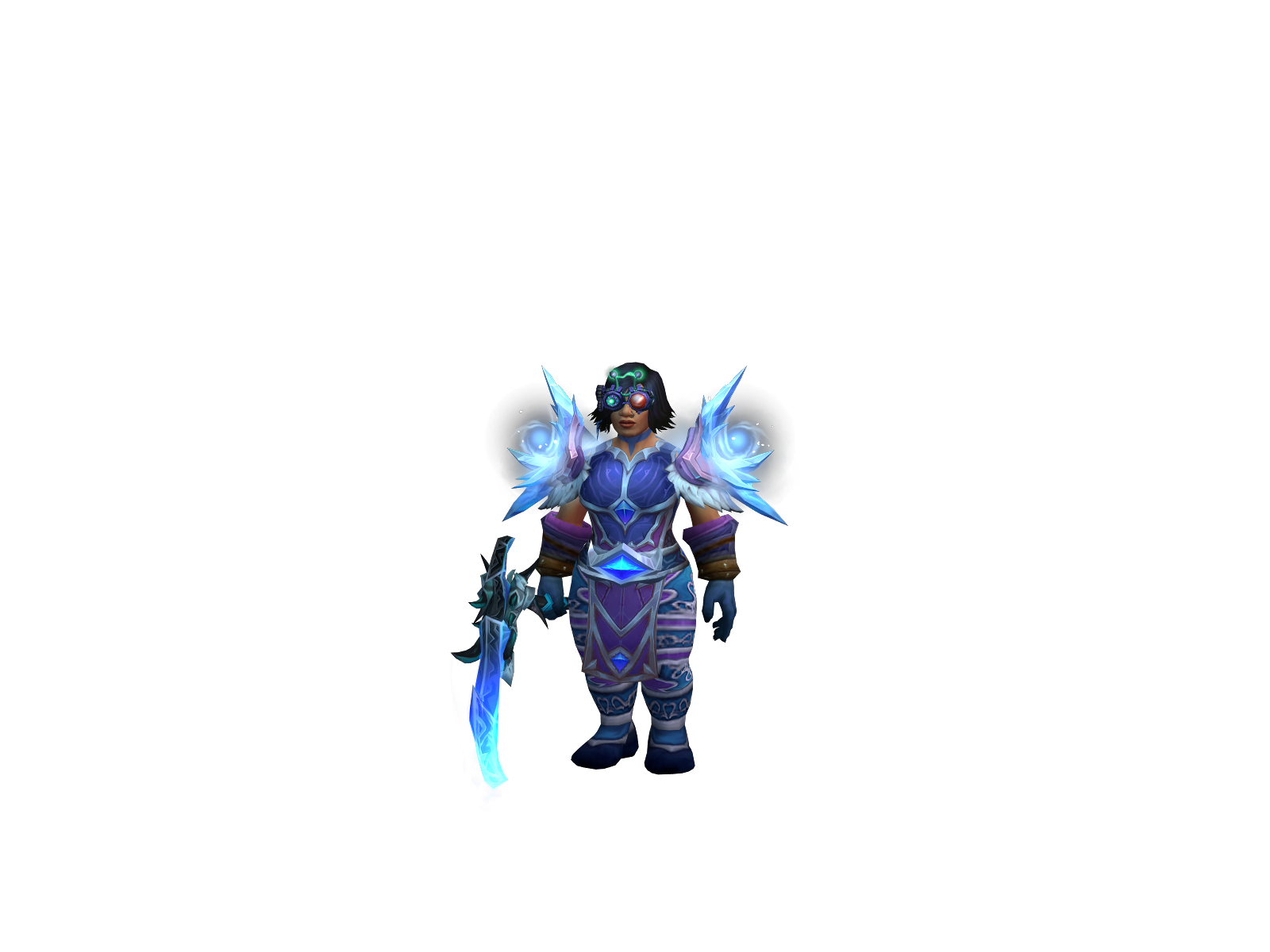 Firemage 3D character render