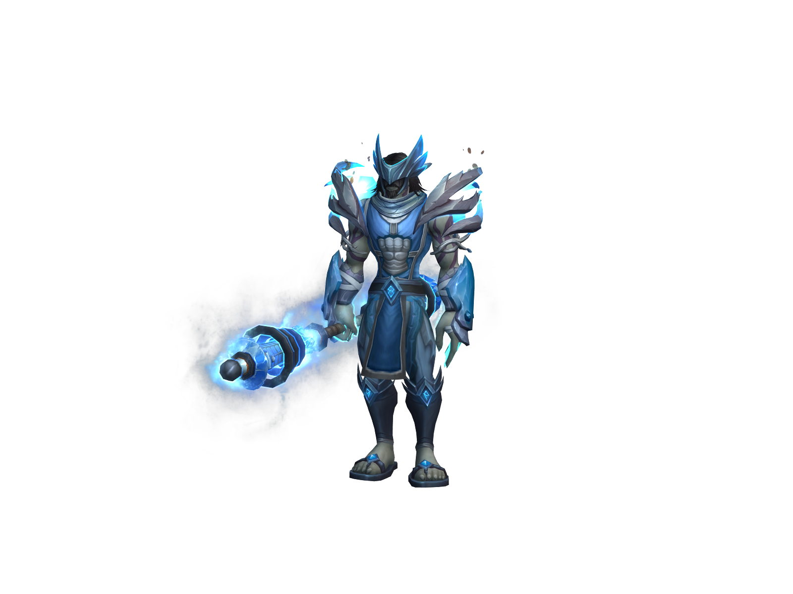 Older 3D character render