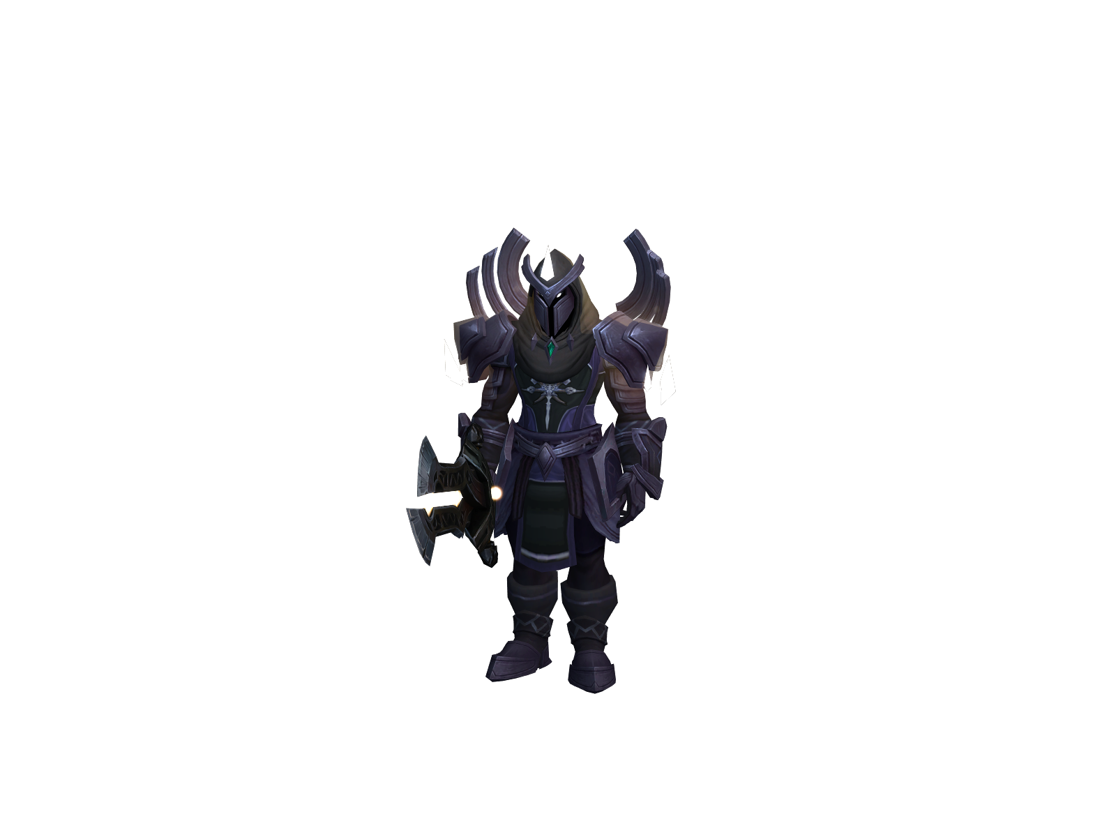 Rezispacqt 3D character render