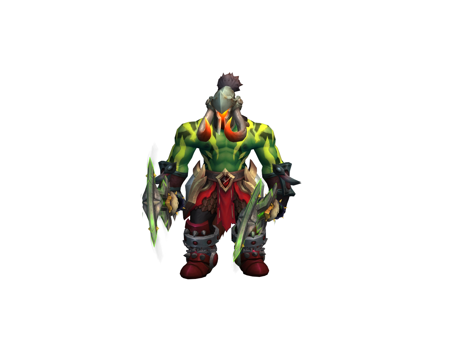 Gustice 3D character render