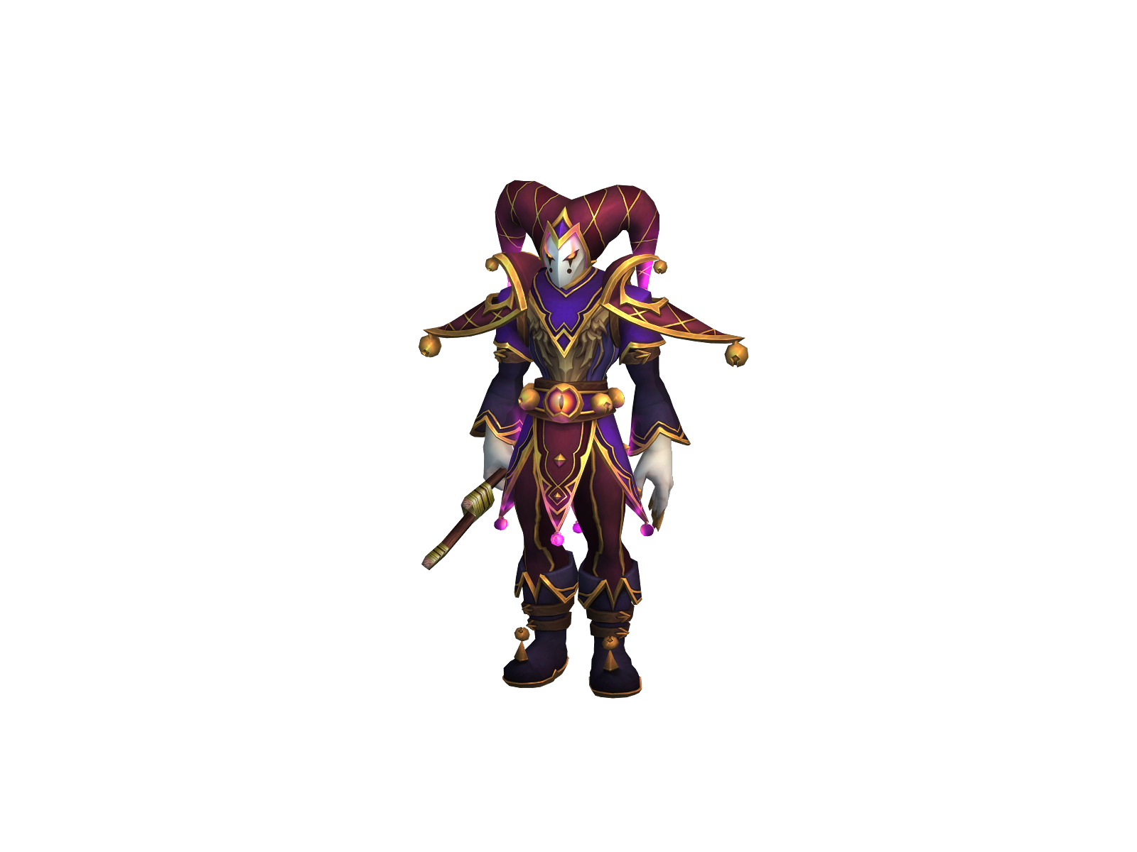 Rocknmage 3D character render