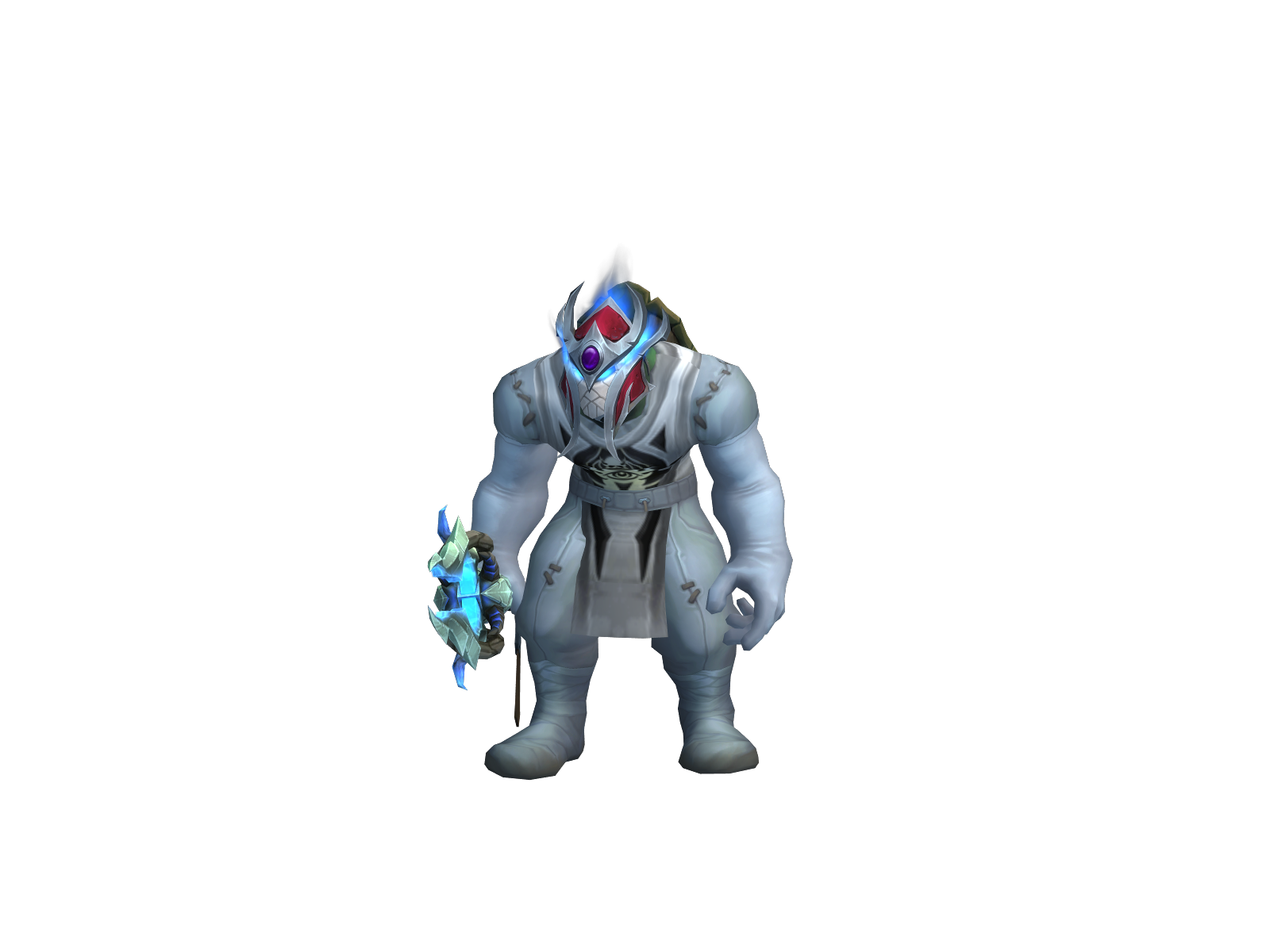 Crumble 3D character render