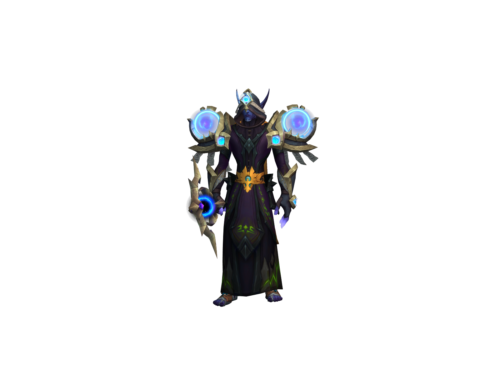 Myrelly 3D character render