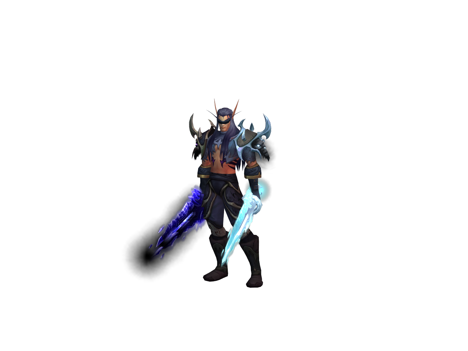 Háliax 3D character render